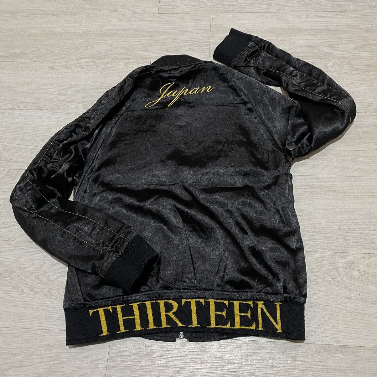 Japanese Brand 2000s y2k thriteen japan reversible sukajan jacket Size US S / EU 44-46 / 1 - 12 Thumbnail