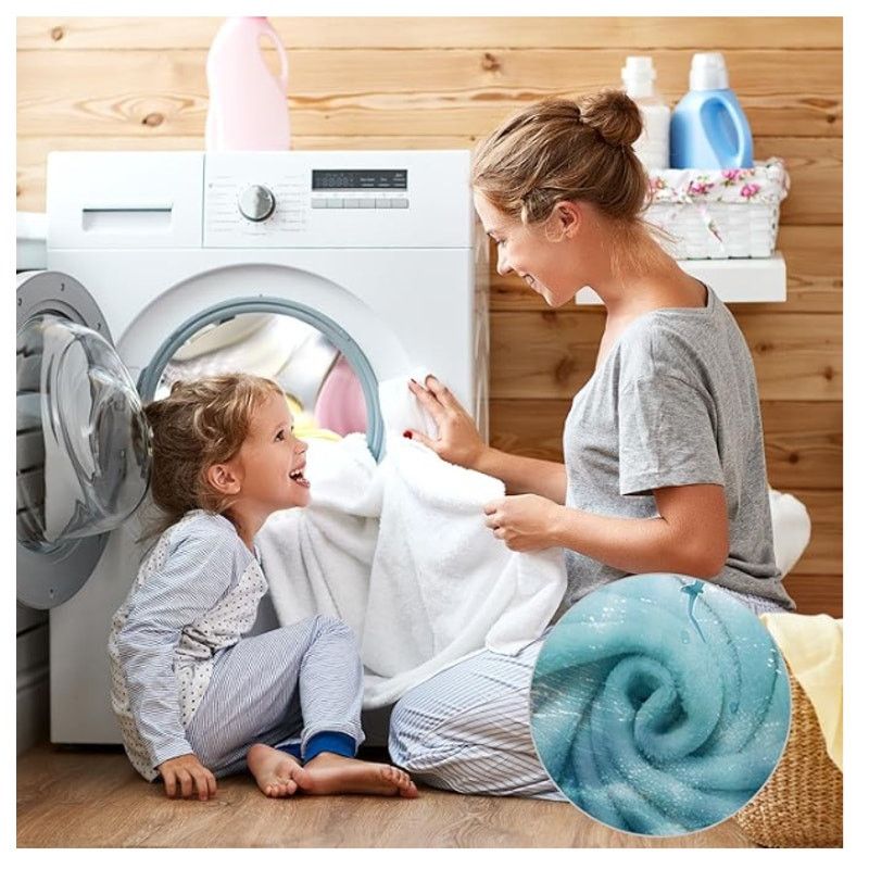 The Unbranded Brand Dolphin blue Blanket Fleece Throw 60x50 Inch Size ONE SIZE - 4 Thumbnail