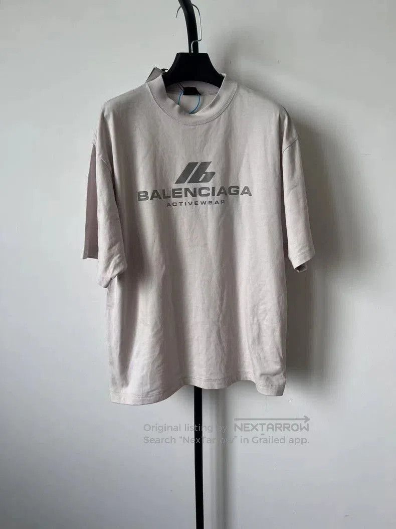 Balenciaga Balenciaga Activewear Logo Short Sleeve Tee. Size US XS / EU 42 / 0 - 1 Thumbnail