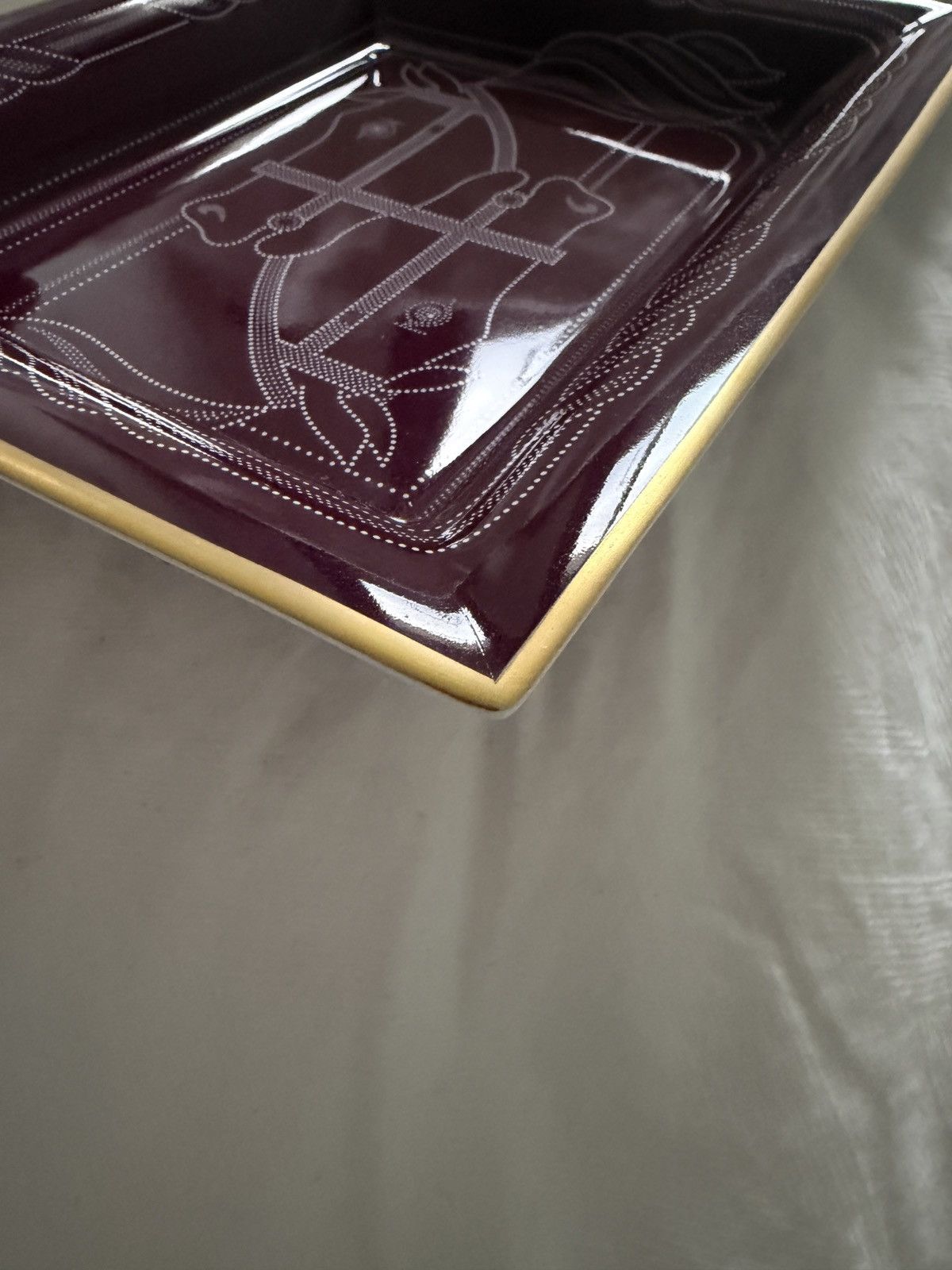 Hermes HERMES Quadrige change tray home decorative object piece Size ONE SIZE - 4 Thumbnail