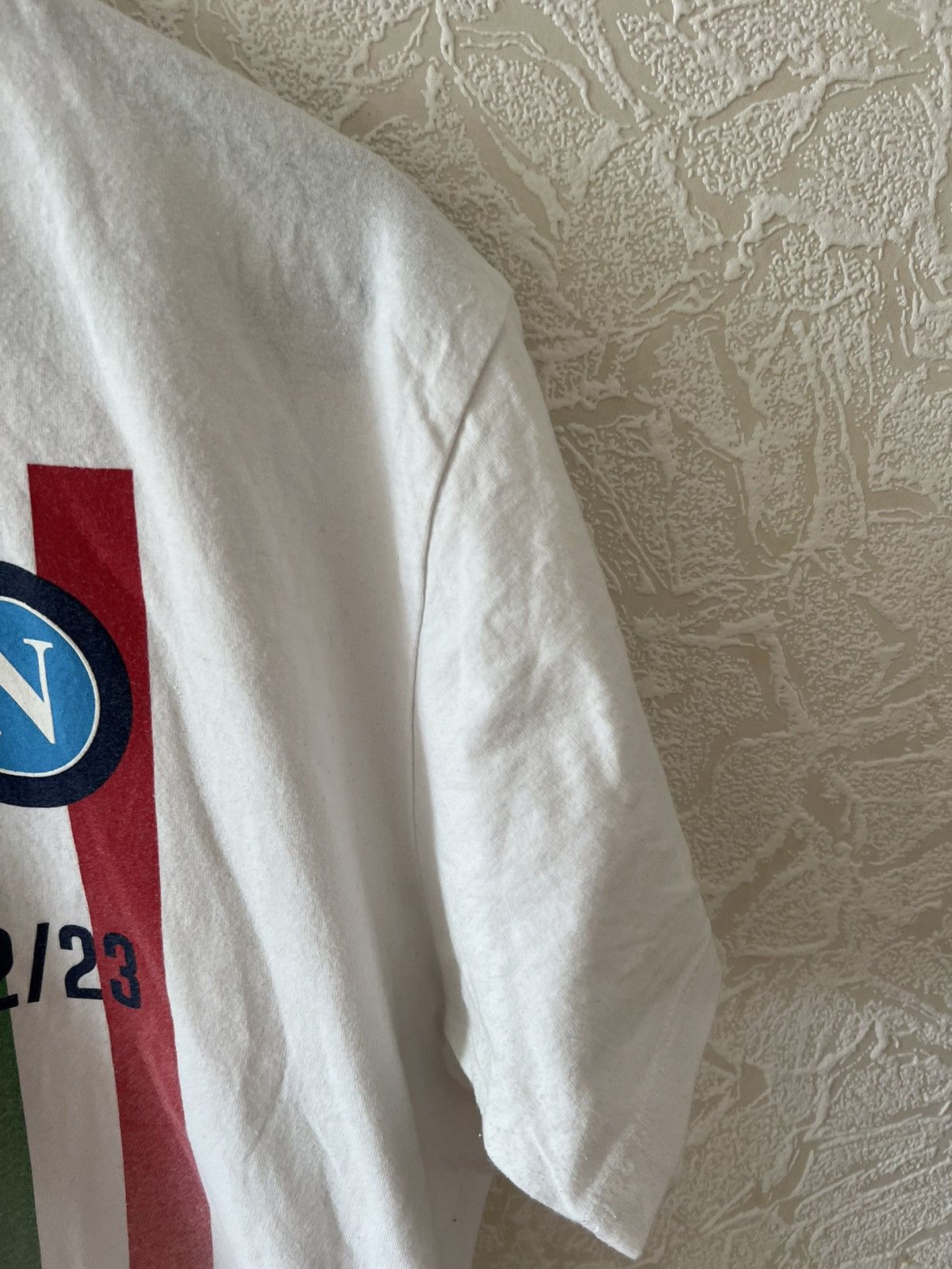 Emporio Armani EA7 Napoli 22/23 T-shirt Campioni maglia italy soccerjersey Size US L / EU 52-54 / 3 - 6 Thumbnail