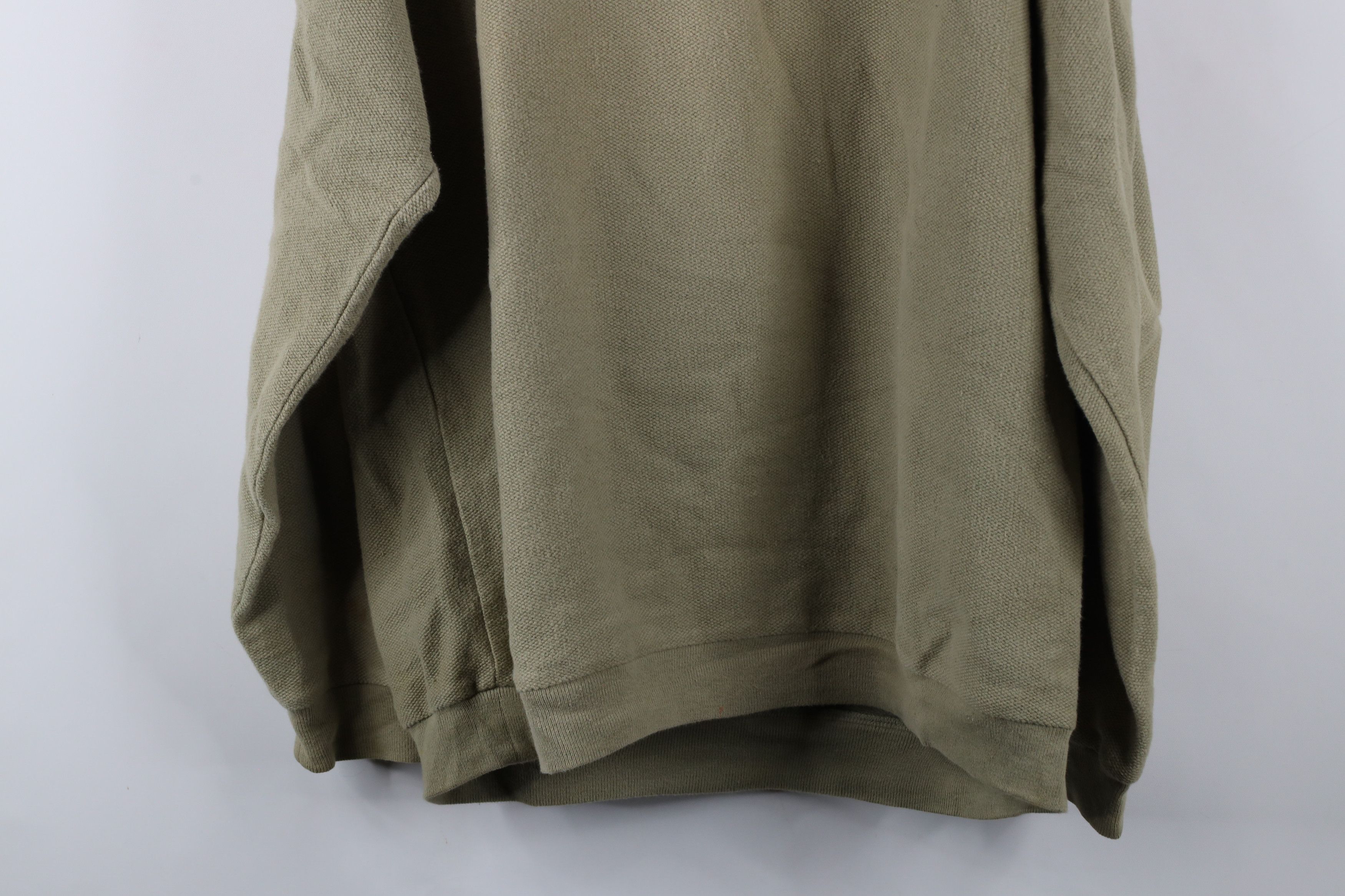 Lands' End × Vintage Vintage 90s Lands End Blank Thermal Waffle Knit Sweater USA Size US L / EU 52-54 / 3 - 13 Thumbnail
