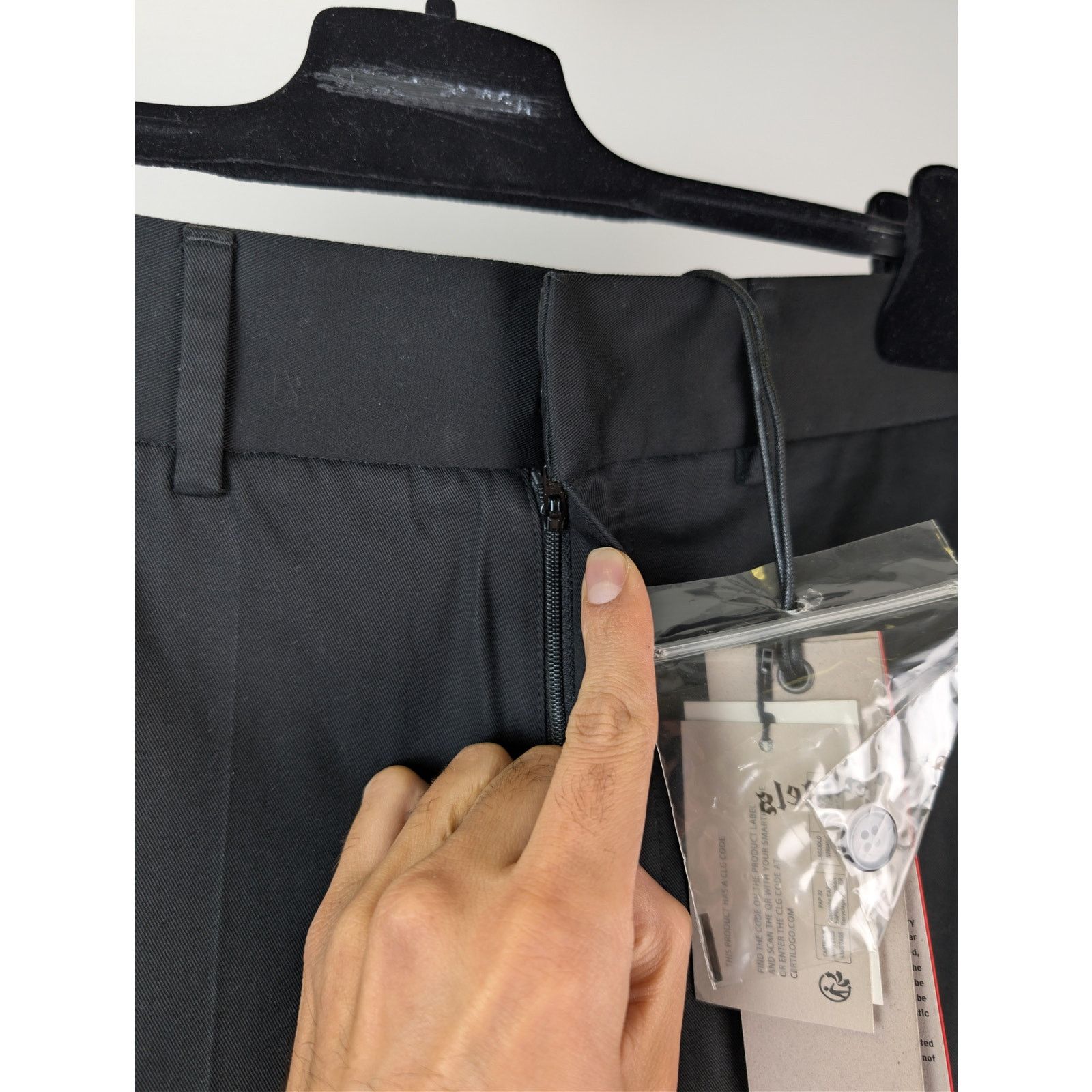 Palm Angels o1rshd1 Racing Chino Pants in Black / Red Size US 32 / EU 48 - 7 Thumbnail