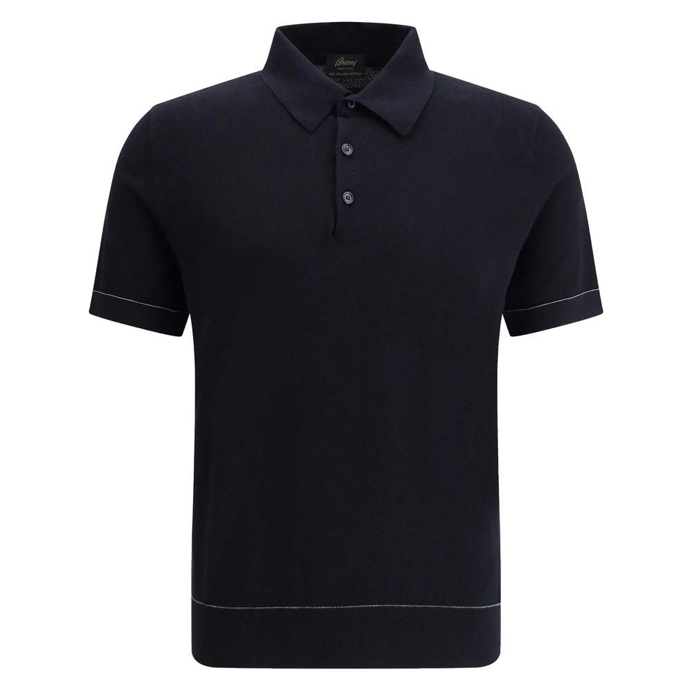 Brioni Brioni BLUE Polo Shirts Size US XL / EU 56 / 4 - 1 Thumbnail