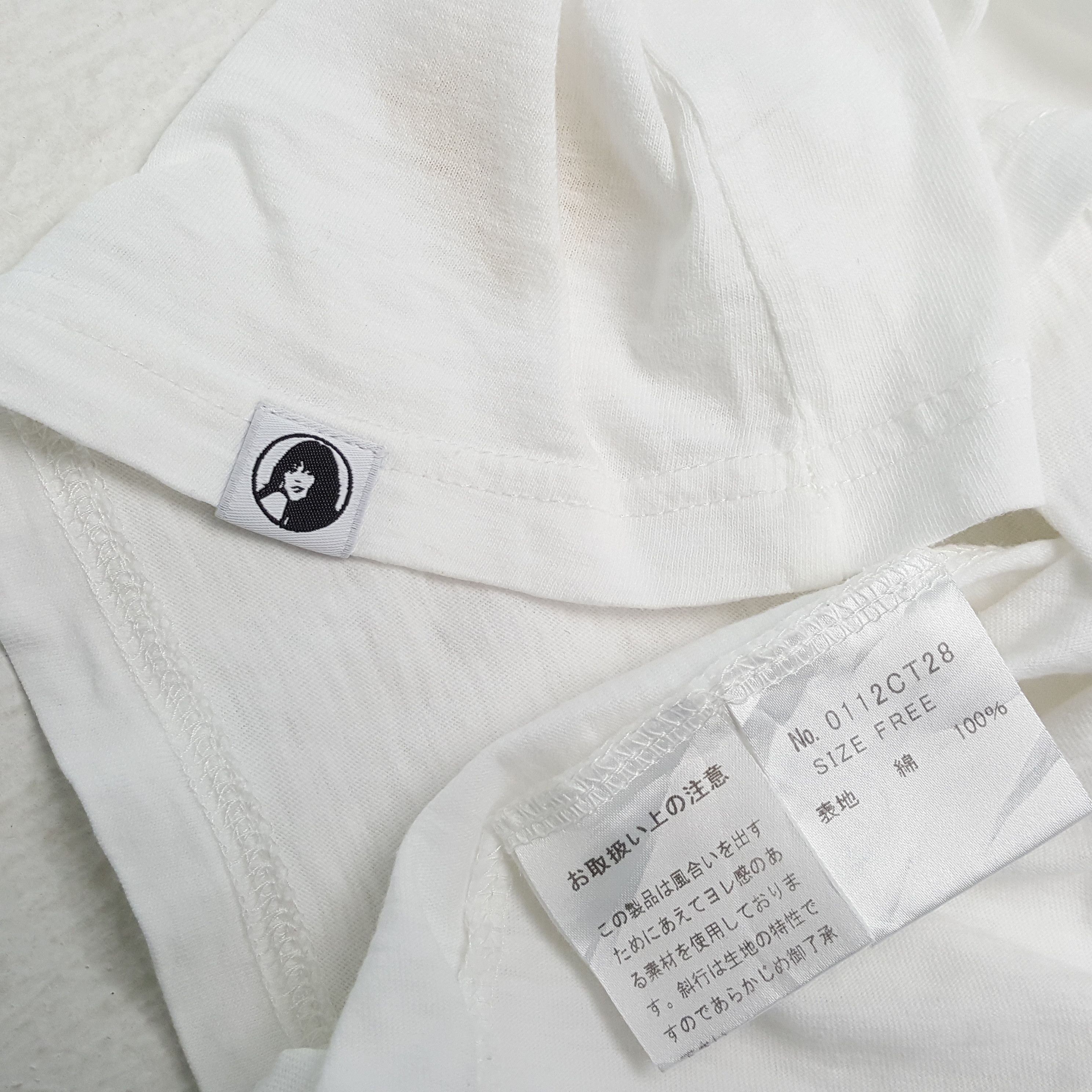 Hysteric Glamour × Japanese Brand × Vintage Vintage HYSTERIC GLAMOUR Japanese Fashion Brand T-Shirts Size XS / US 0-2 / IT 36-38 - 5 Thumbnail
