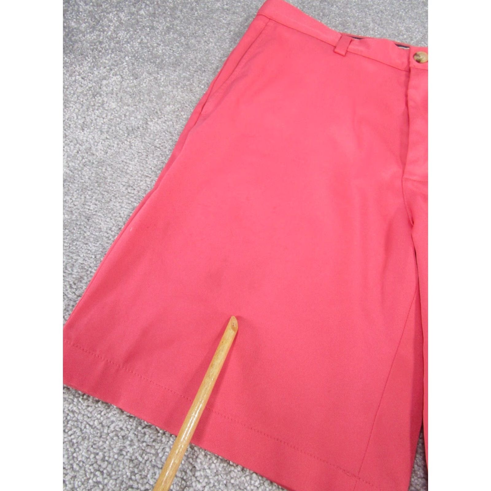 Vineyard Vines Vineyard Vines Links Shorts Mens 32 Red Polyester Chino Casual Workwear Beach Outdoor Preppy 90s Mens Size US 32 / EU 48 - 2 Thumbnail