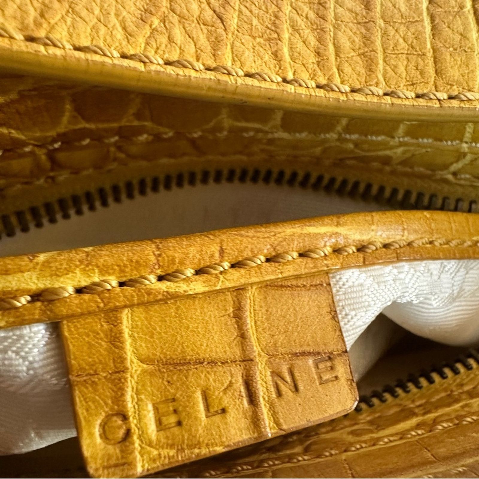 Celine Vintage Celine Pochette Bag COA Included Size ONE SIZE - 8 Thumbnail
