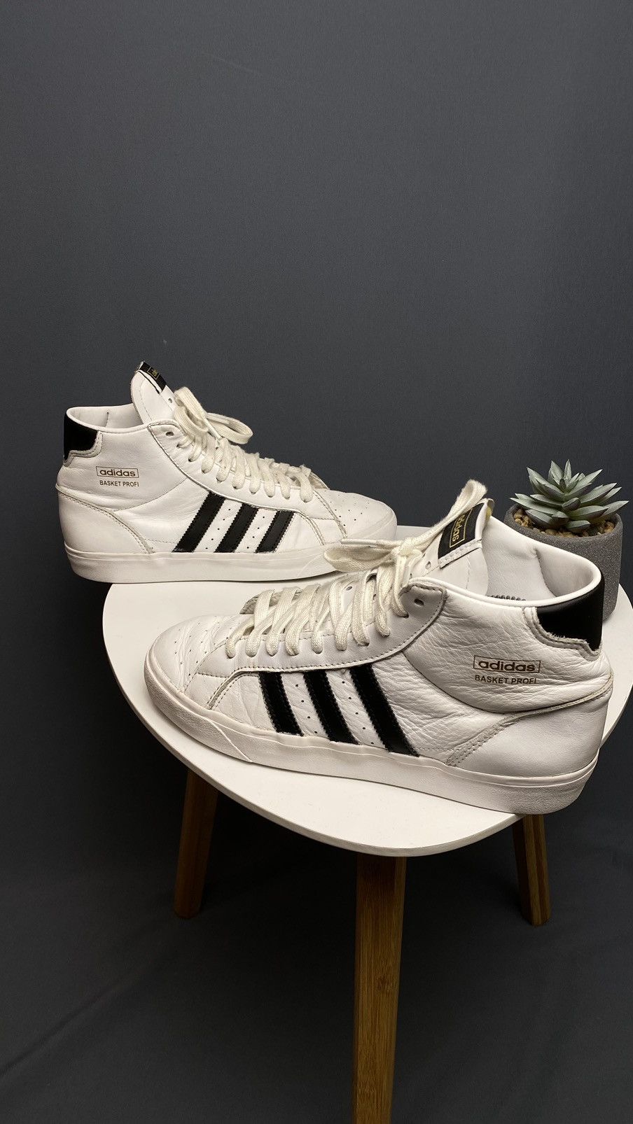 Vintage Vintage Adidas Basket Profi sneakers Size US 8 / EU 41 - 3 Thumbnail