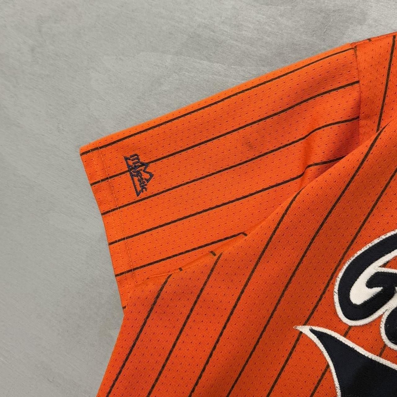 Majestic Vintage Georgetown Majestic Orange Baseball Jersey XL Size US XL / EU 56 / 4 - 4 Thumbnail