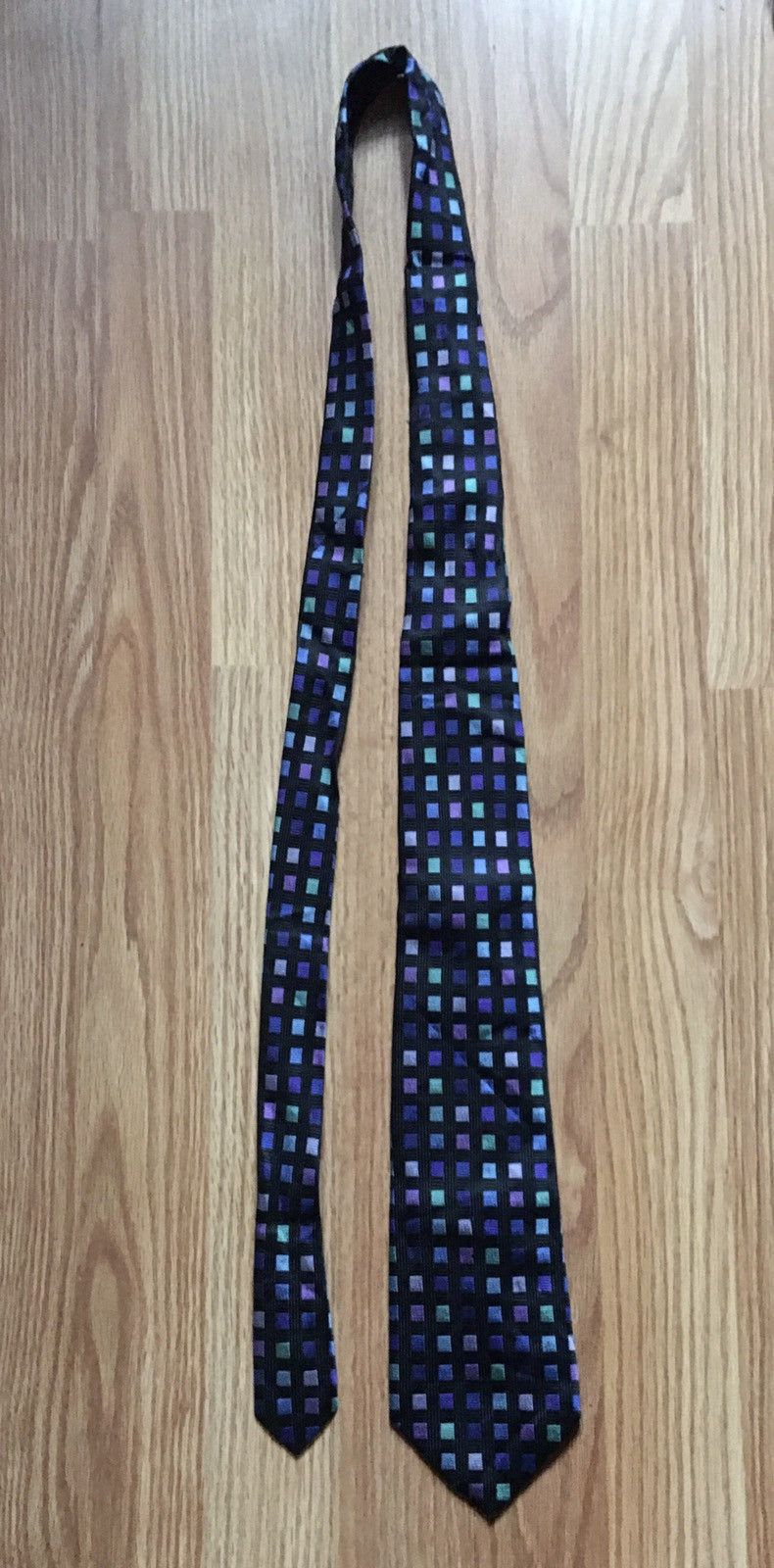 Duchamp × Duchamp London Duchamp London Square Pattern Silk Mens Tie Size ONE SIZE - 8 Thumbnail