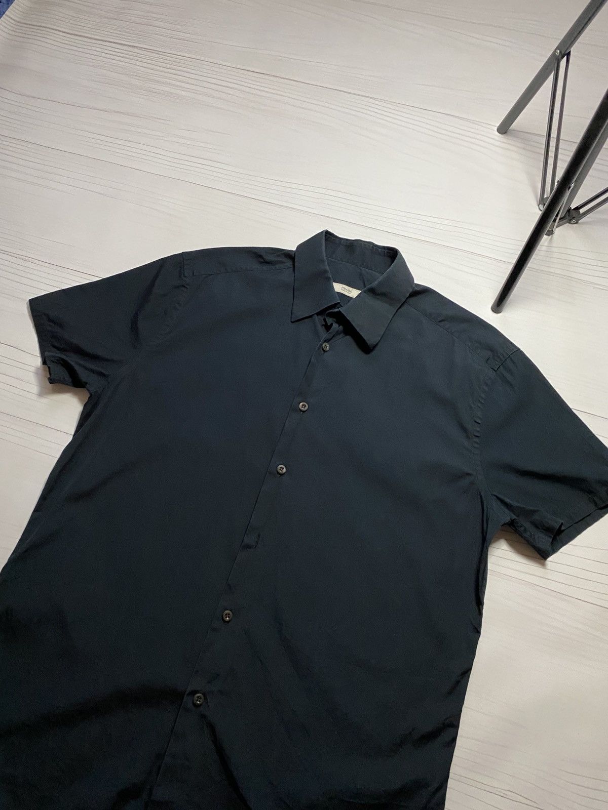 Prada Luxury Prada box short sleeve y2k button up shirt Size US L / EU 52-54 / 3 - 6 Thumbnail