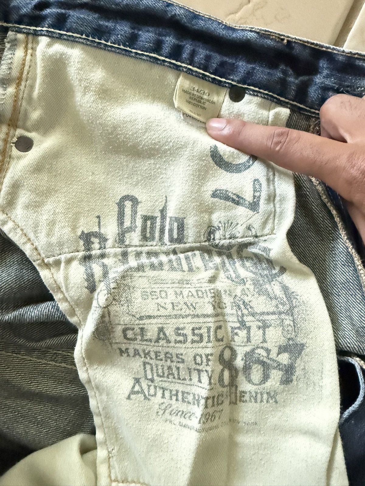 Polo Ralph Lauren Polo Ralph Lauren Denim Size US 34 / EU 50 - 7 Thumbnail