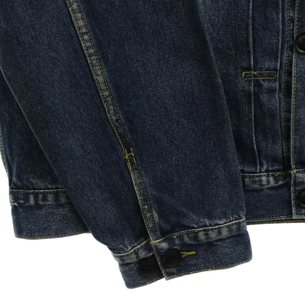 Yohji Yamamoto Yohji Yamamoto POUR HOMME 21SS Denim Trucker Jacket Size US XL / EU 56 / 4 - 5 Thumbnail