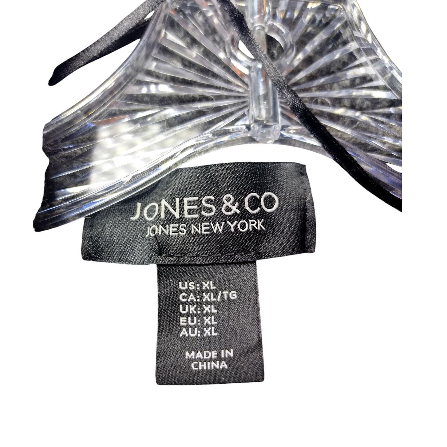 Jones New York Jones New York Coat Wool Blend Chevron Shawl Black SZ XL Size XL / US 12-14 / IT 48-50 - 16 Thumbnail