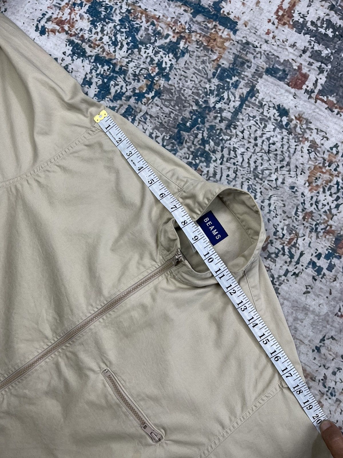 Beams Plus Vtg BEAMS Casual Zipper Overshirt Jackets Size US S / EU 44-46 / 1 - 12 Thumbnail