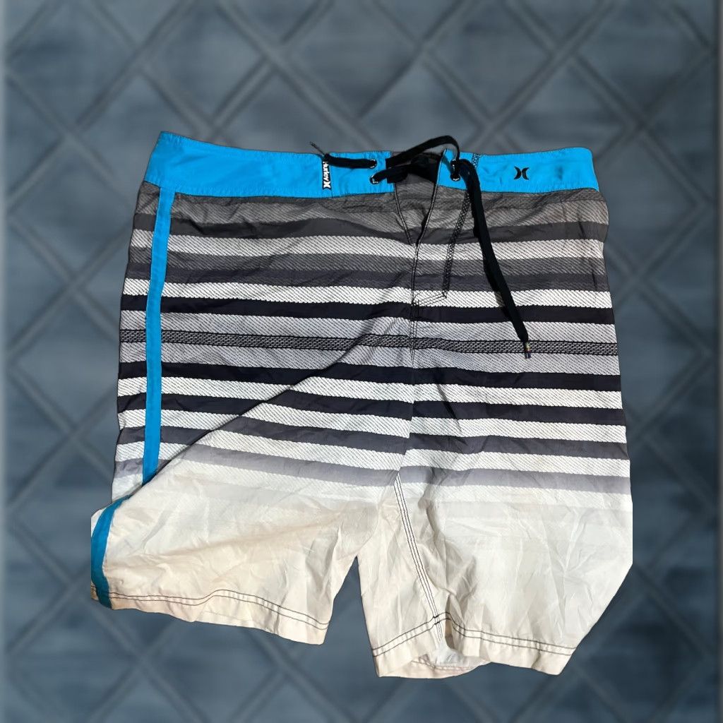 Hurley Hurley 36 Phantom Stretch Board Shorts Multicolor Striped Size US 36 / EU 52 - 1 Thumbnail