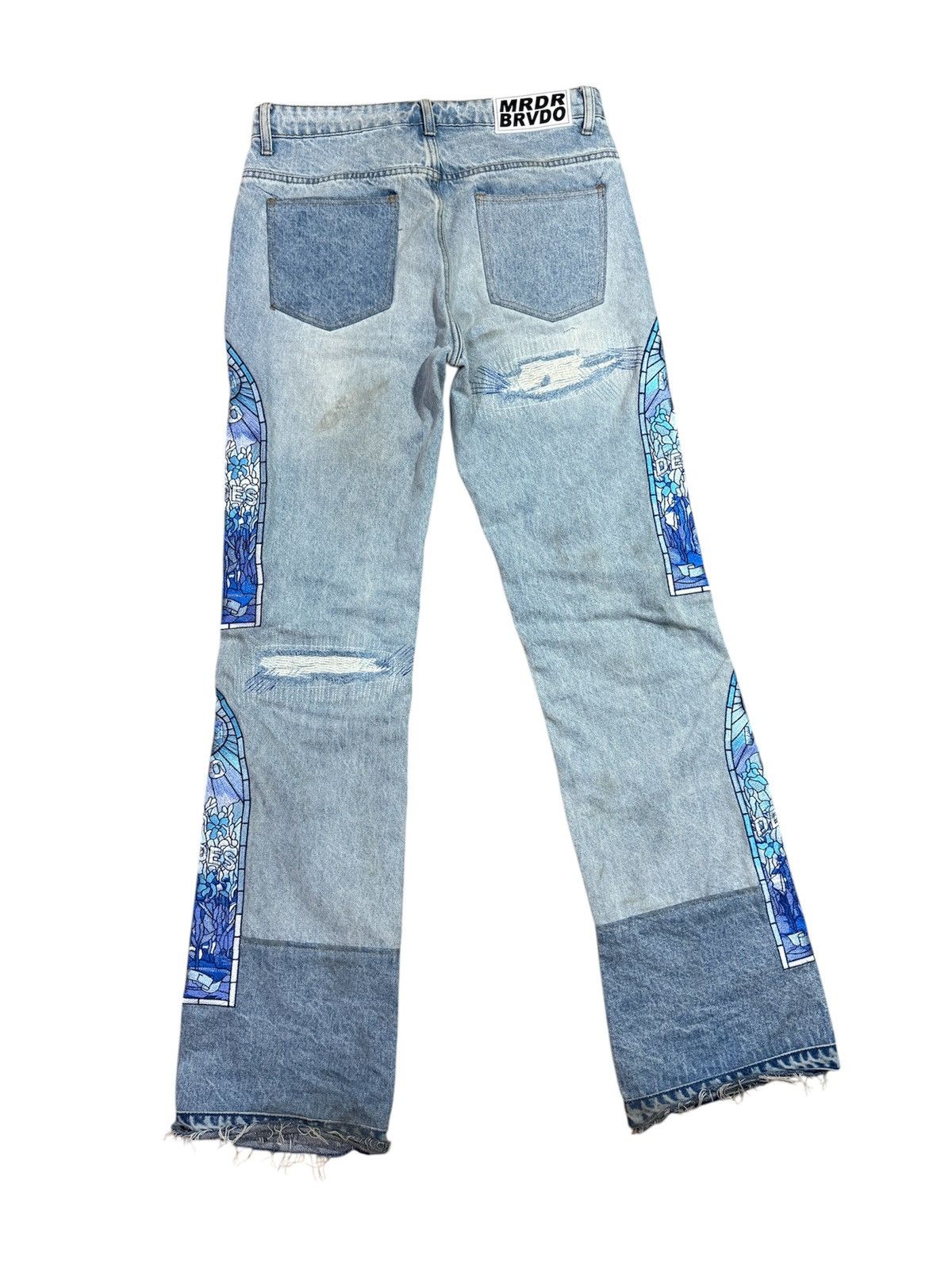 Who Decides War WDW Who Decides War - Winter Mechanic Denim Jeans Size US 30 / EU 46 - 4 Thumbnail