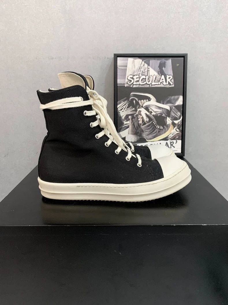 Rick Owens Rick Owens Black and White High-2508 Size US 8.5 / EU 41-42 - 4 Thumbnail