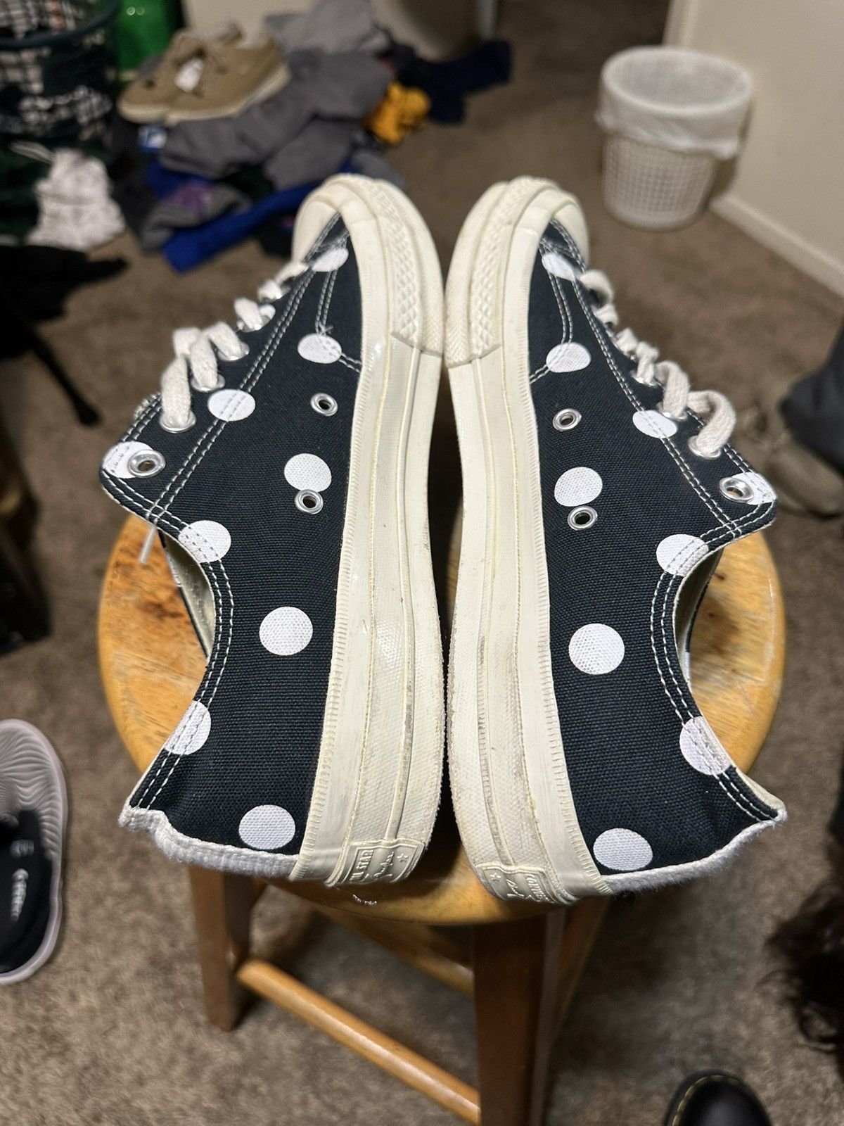 Converse Vintage Converse chuck “comme des garcons” 2017 size 10 Size US 10 / EU 43 - 5 Thumbnail
