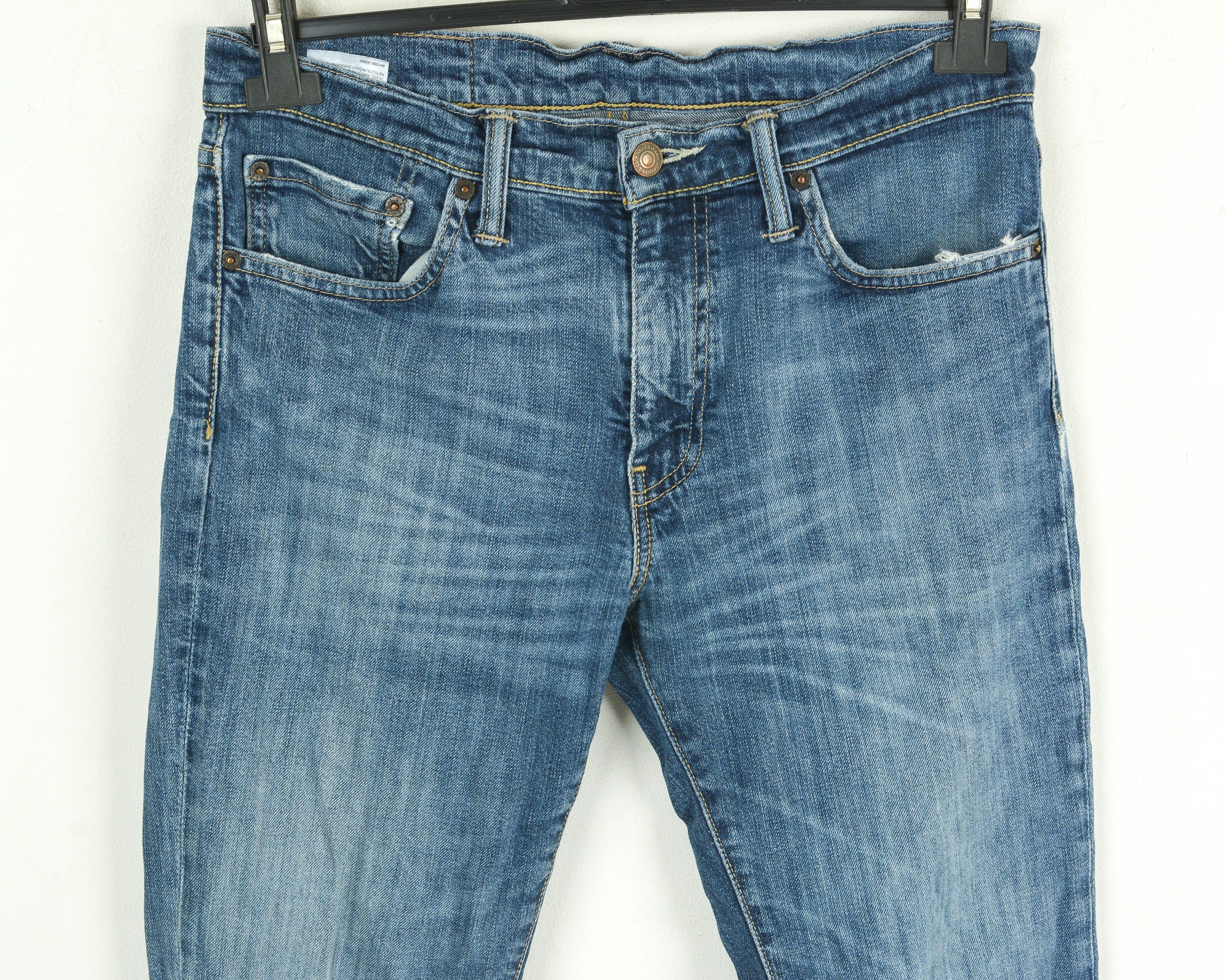 Levi's 511 Men W32 L32 Slim Fit Straight Jeans Denim Pants Trousers Size US 32 / EU 48 - 7 Thumbnail