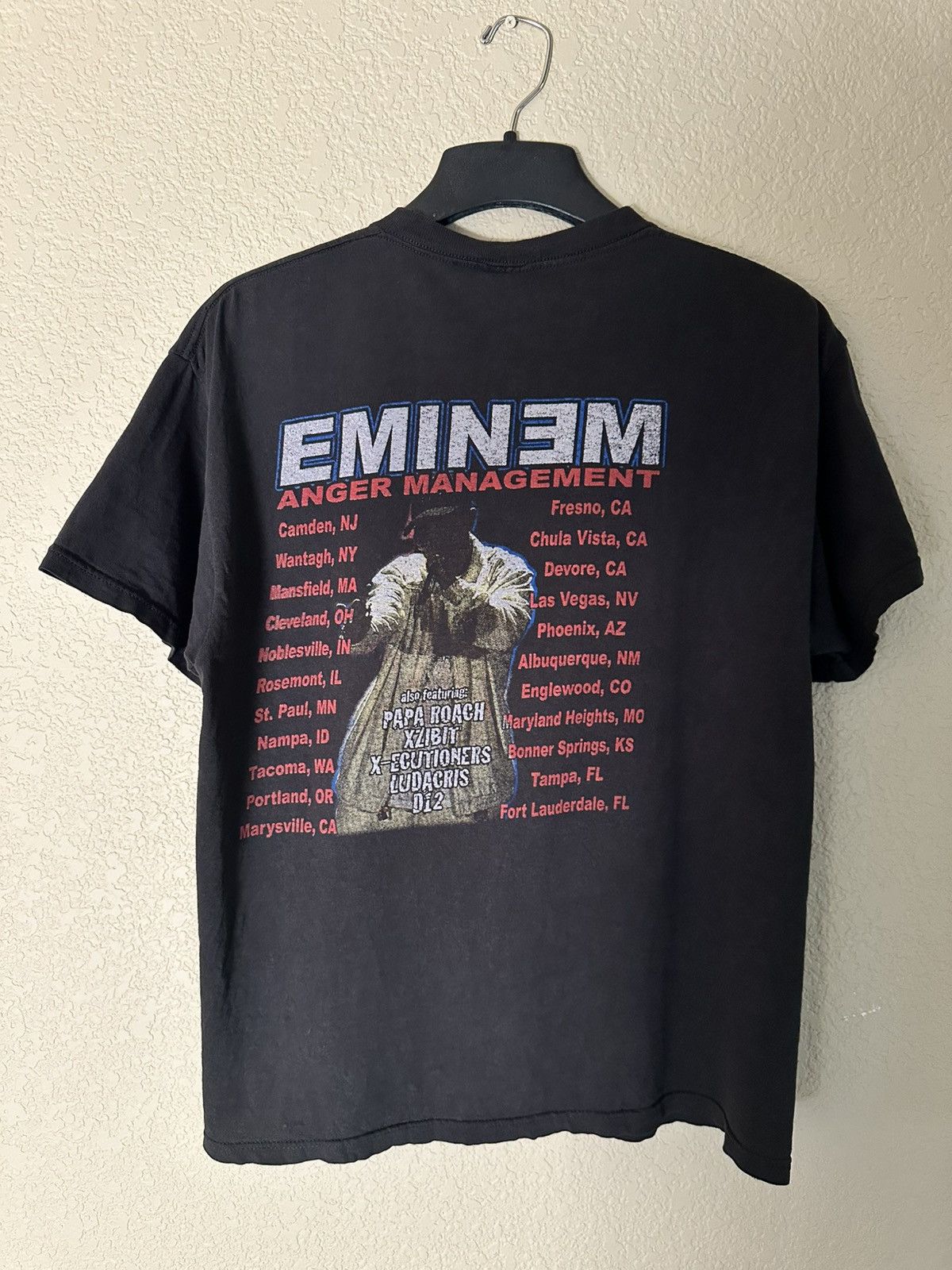 Vintage Vintage Eminem Anger Management Tour Shirt 2002 Size L Size US L / EU 52-54 / 3 - 2 Thumbnail