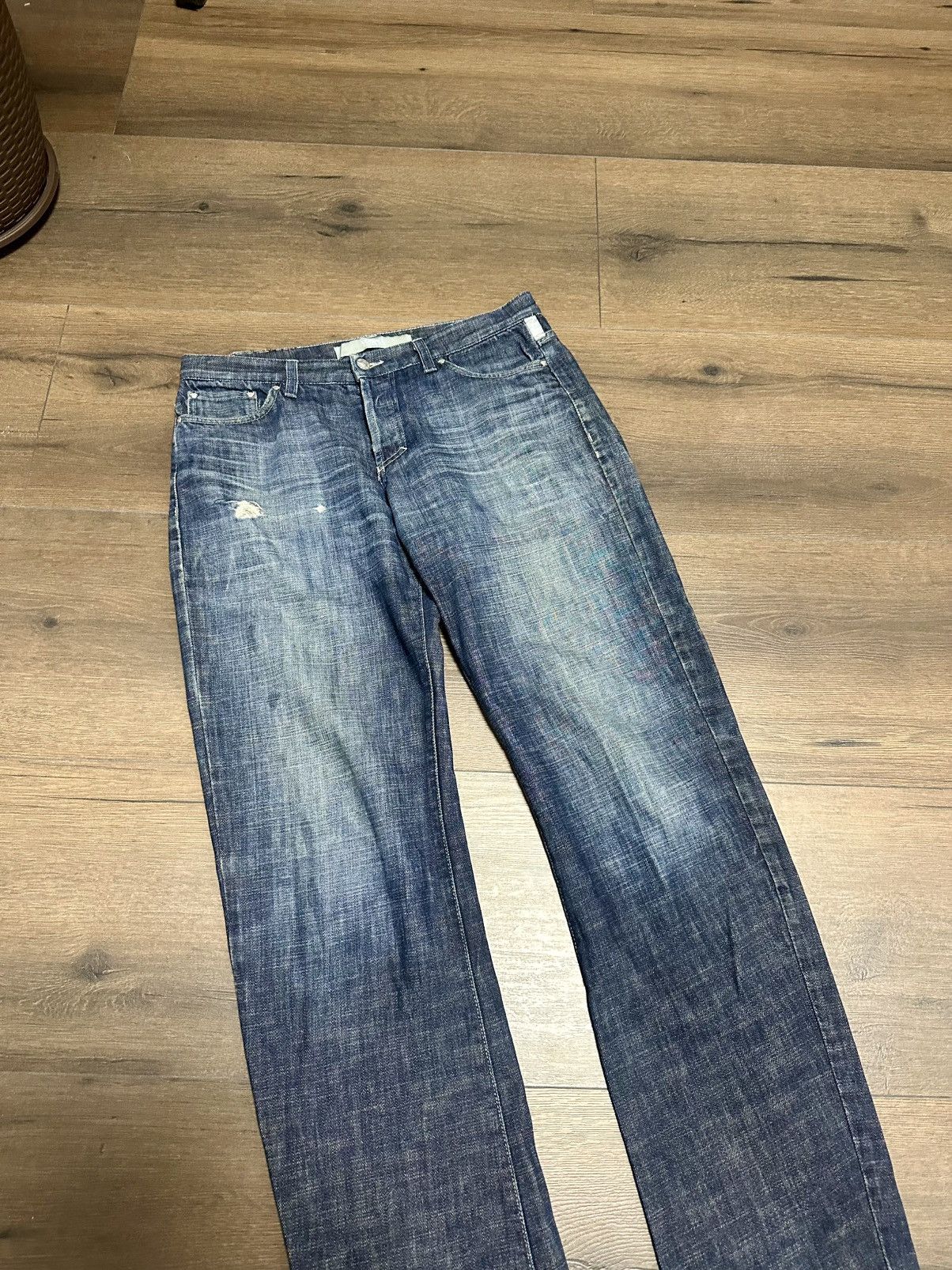Versace × Vintage Vintage Versace Oversize Y2K Fit Jeans Size US 36 / EU 52 - 3 Thumbnail