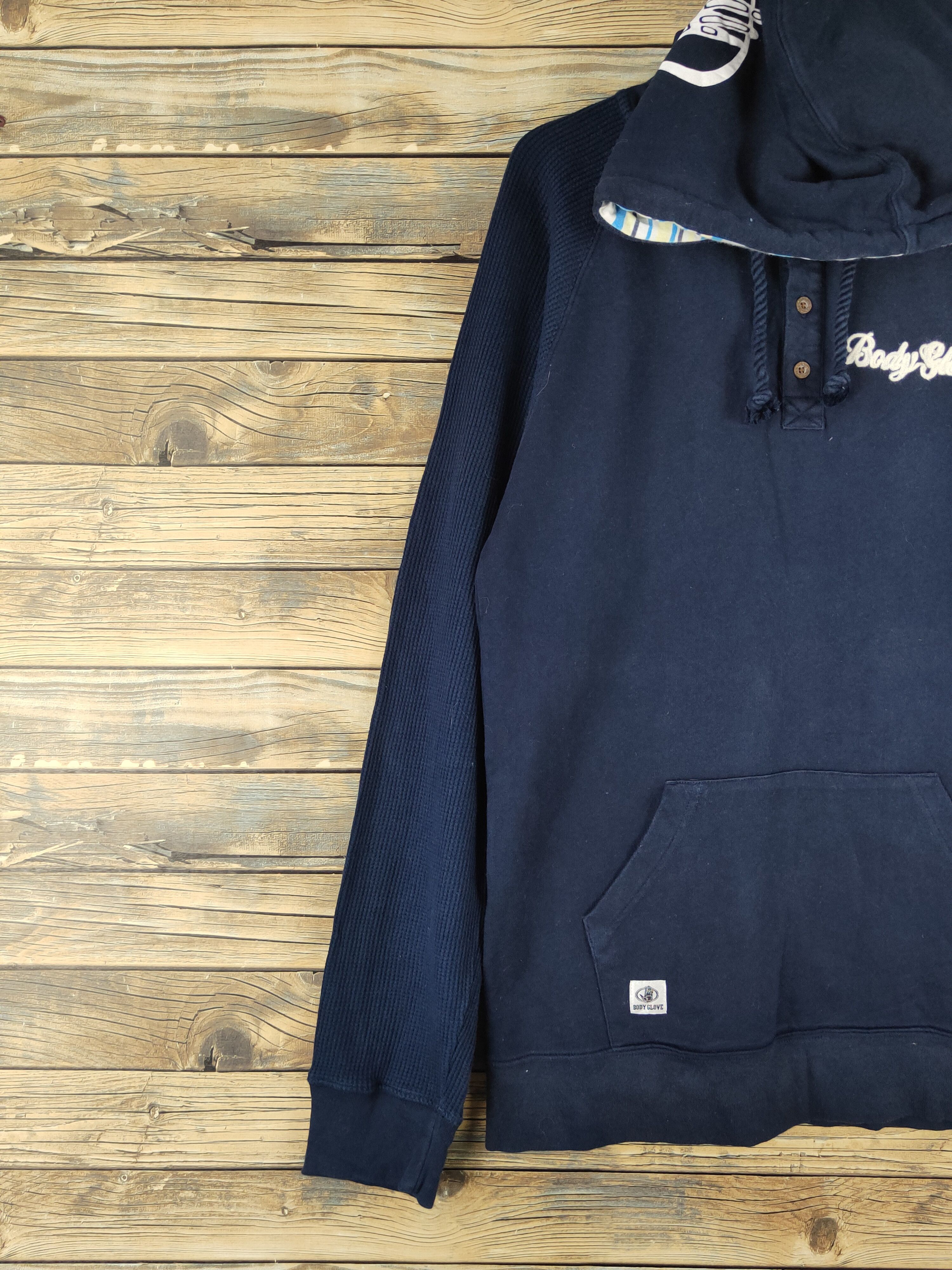 Body Glove DL Body Glove Navy Hoodie Sweatshirts #1985 Size US L / EU 52-54 / 3 - 4 Thumbnail