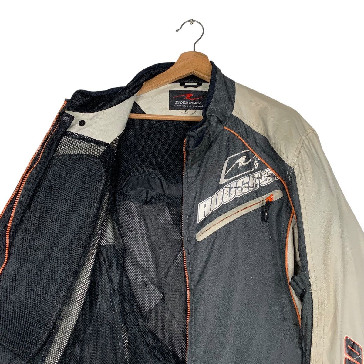 Japanese Brand Rough & Road Racing Motorcycle Riding Jacket Size US XL / EU 56 / 4 - 10 Thumbnail
