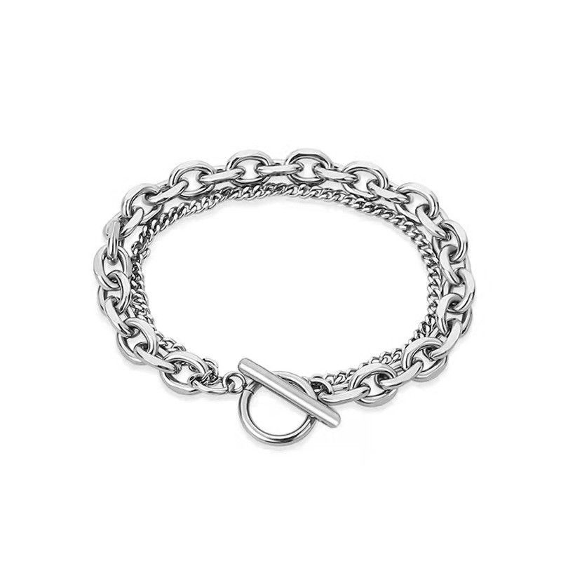 Jewelry New Trend Bracelet Y2K Punk Chain Gotch Bracelets Chains Size ONE SIZE - 4 Thumbnail