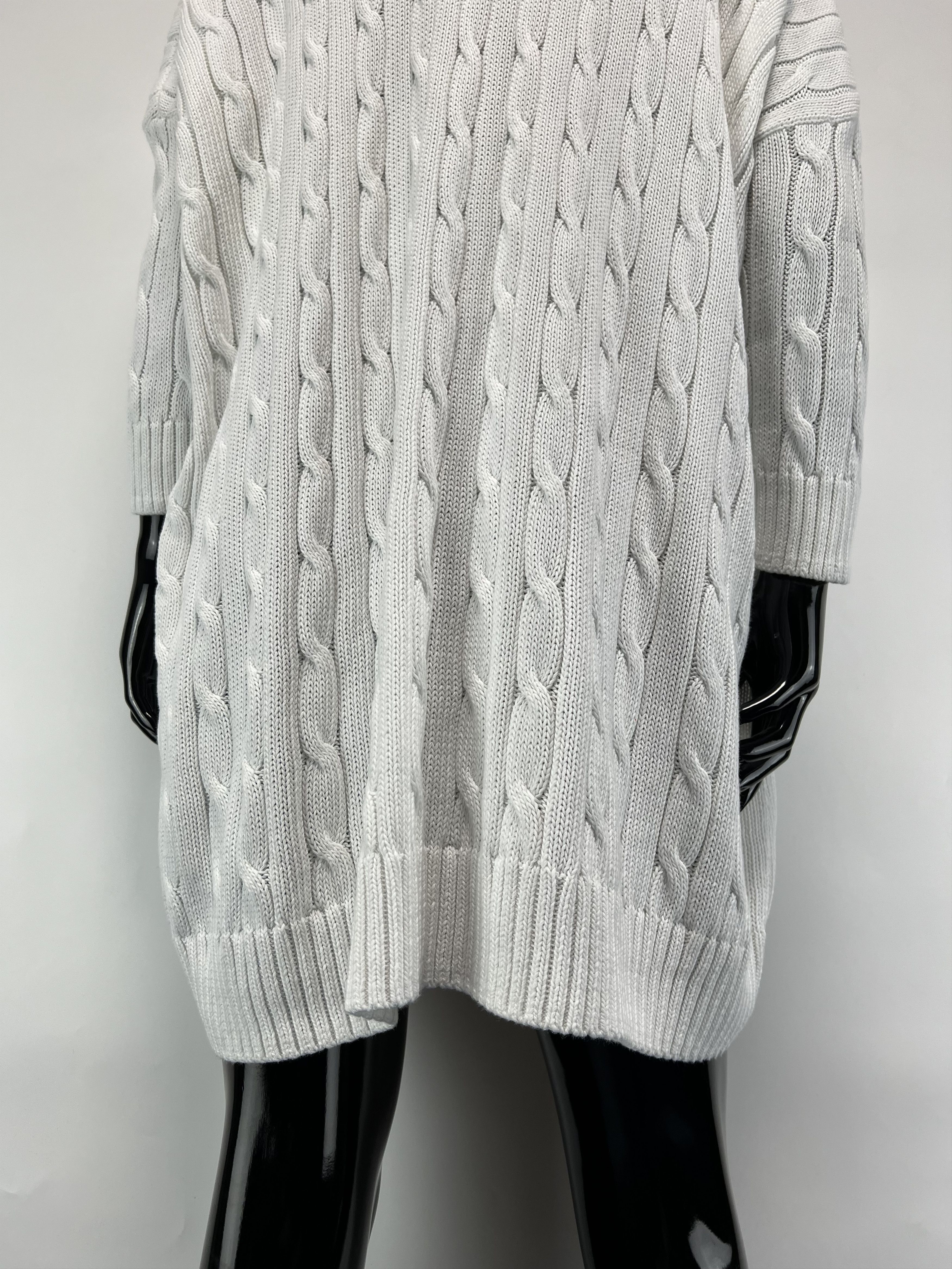 Polo Ralph Lauren Polo Ralph Lauren Cotton Cable Knit Open Cardigan Size M / US 6-8 / IT 42-44 - 9 Thumbnail