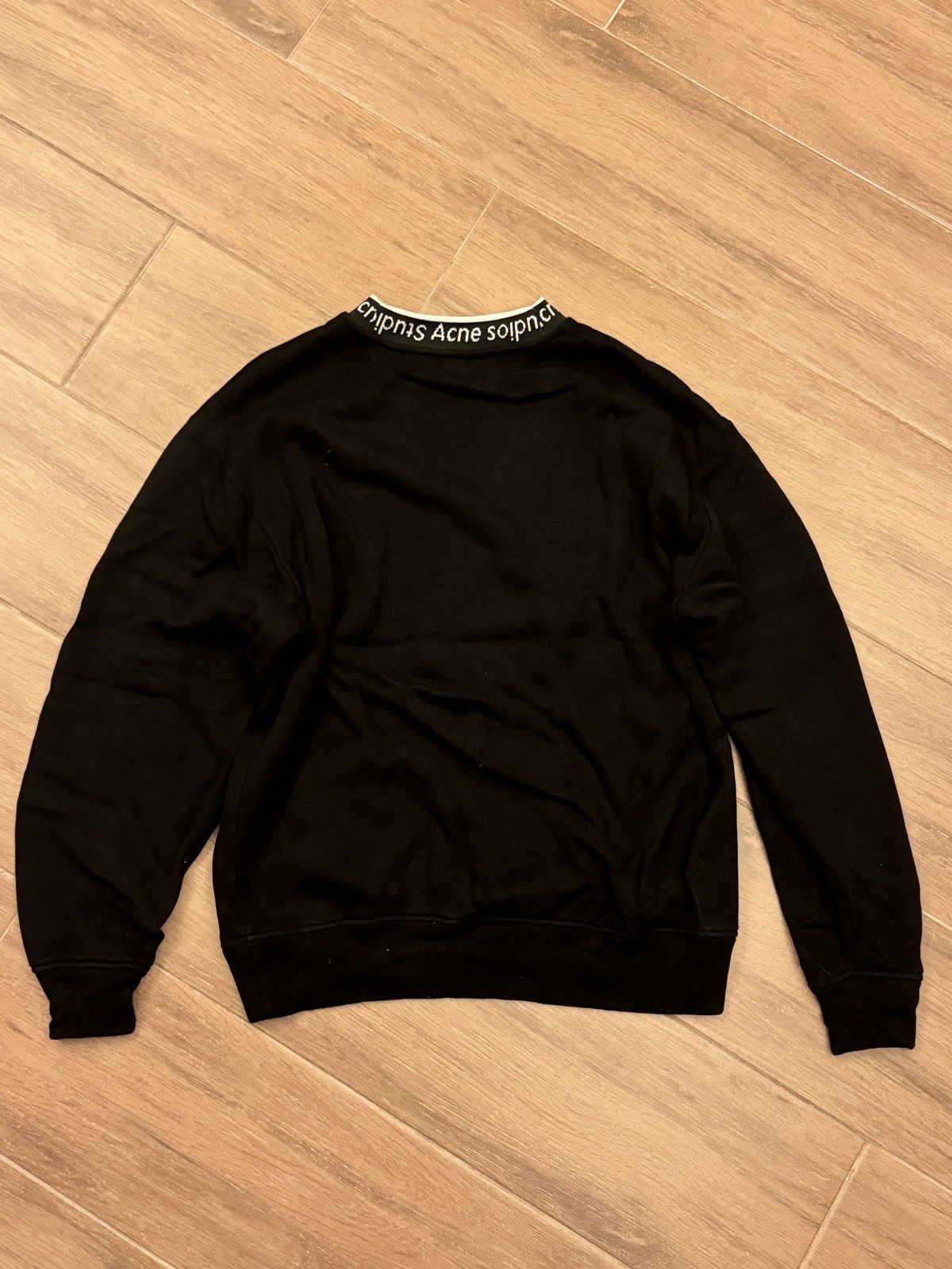 Acne Studios Acne Studios Black Crewneck Size US M / EU 48-50 / 2 - 2 Thumbnail