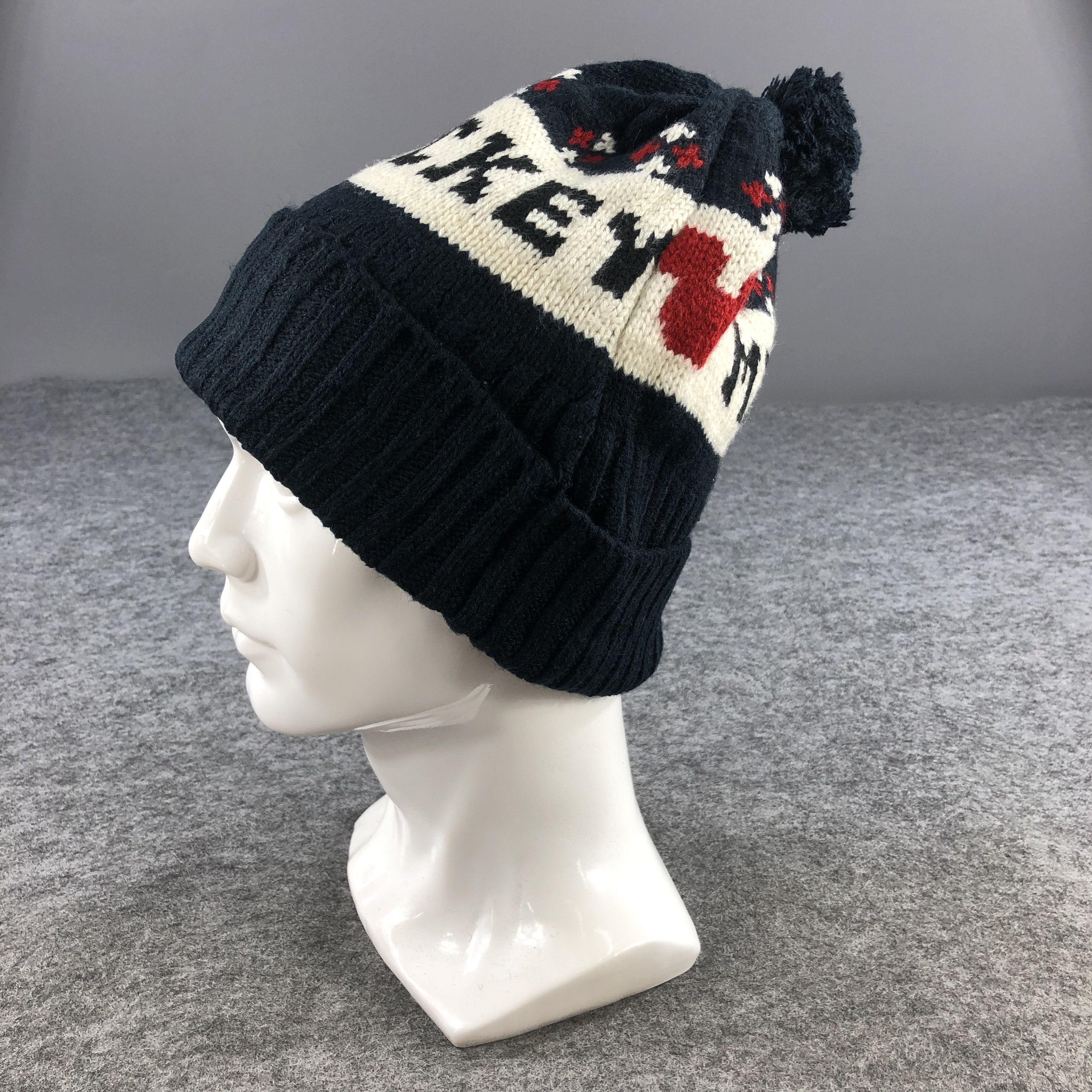 Mickey Mouse Mickey Bobble Beanie Snowcap Snow Hat B413 Size ONE SIZE - 2 Thumbnail