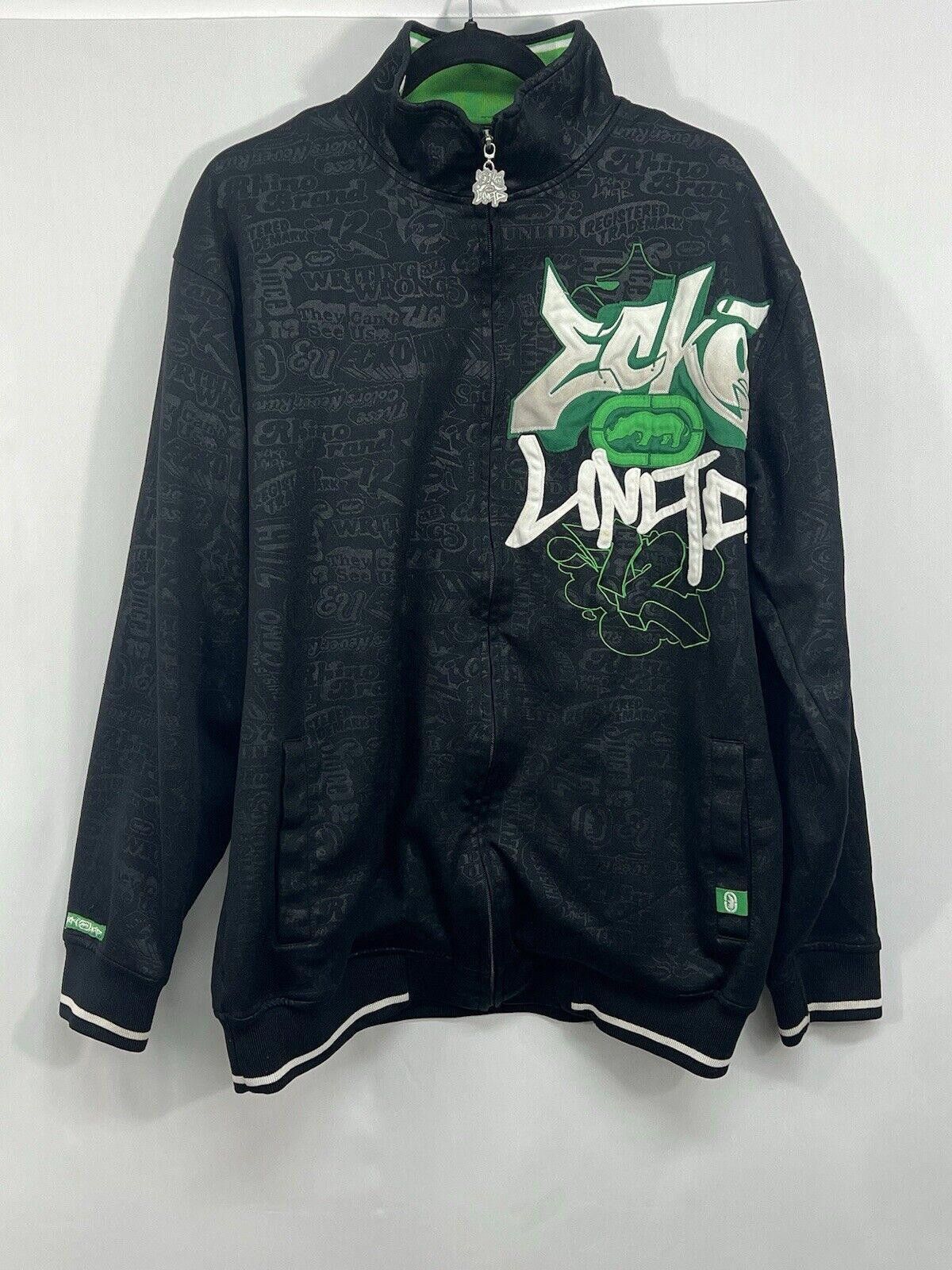 Designer Men’s Ecko Unltd Track Jacket Vintage Y2K Skater Size L, #TG Size US 34 / EU 50 - 1 Thumbnail
