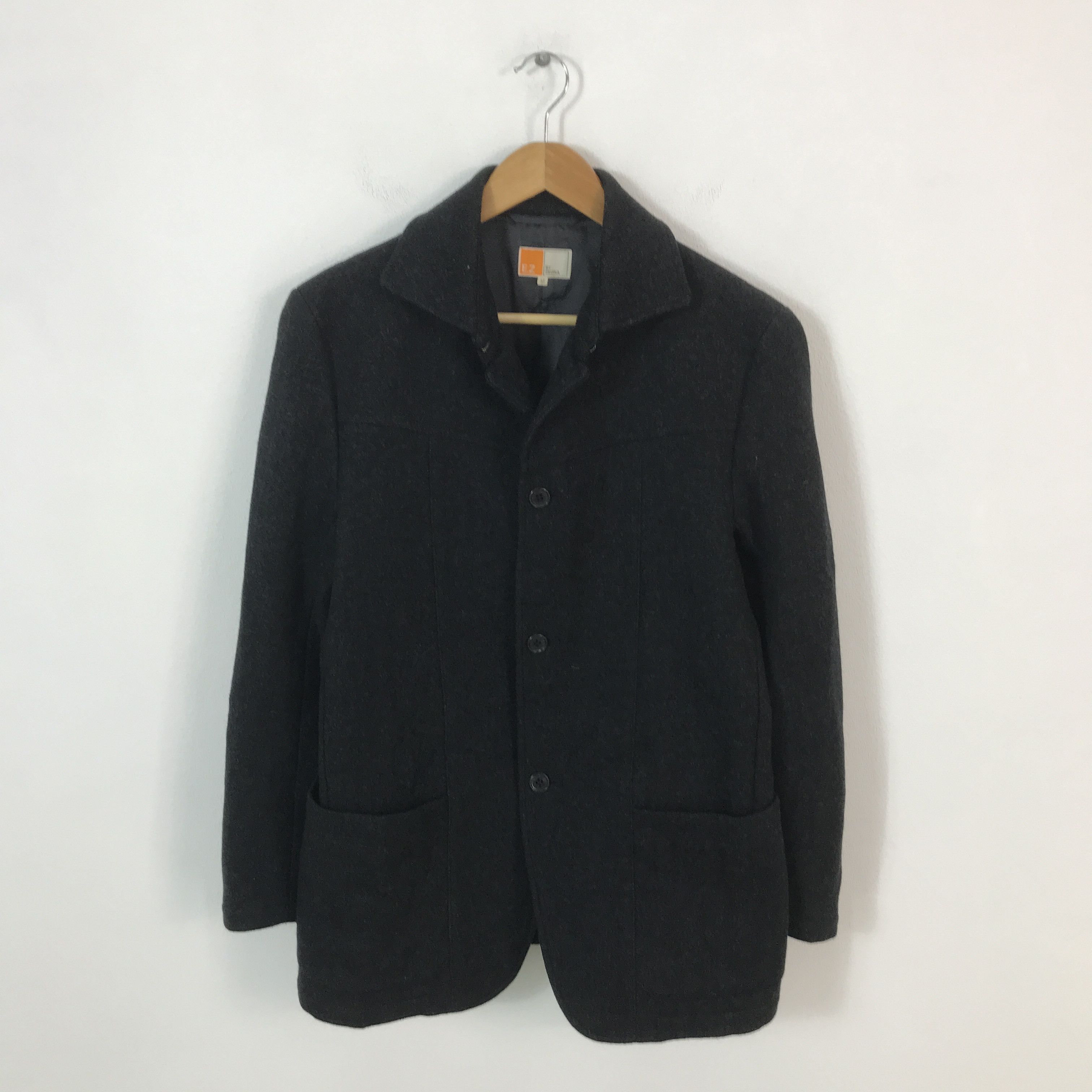 Z Zegna Ez Zegna Wool Button Coat Jacket Size US M / EU 48-50 / 2 - 1 Thumbnail