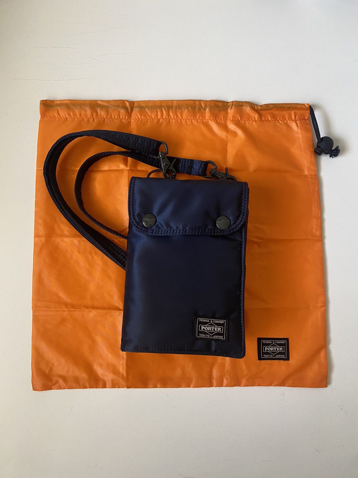 image of Porter Yoshida Co Porter-Yoshida & Co. Tanker Travel Case in Navy, Men's