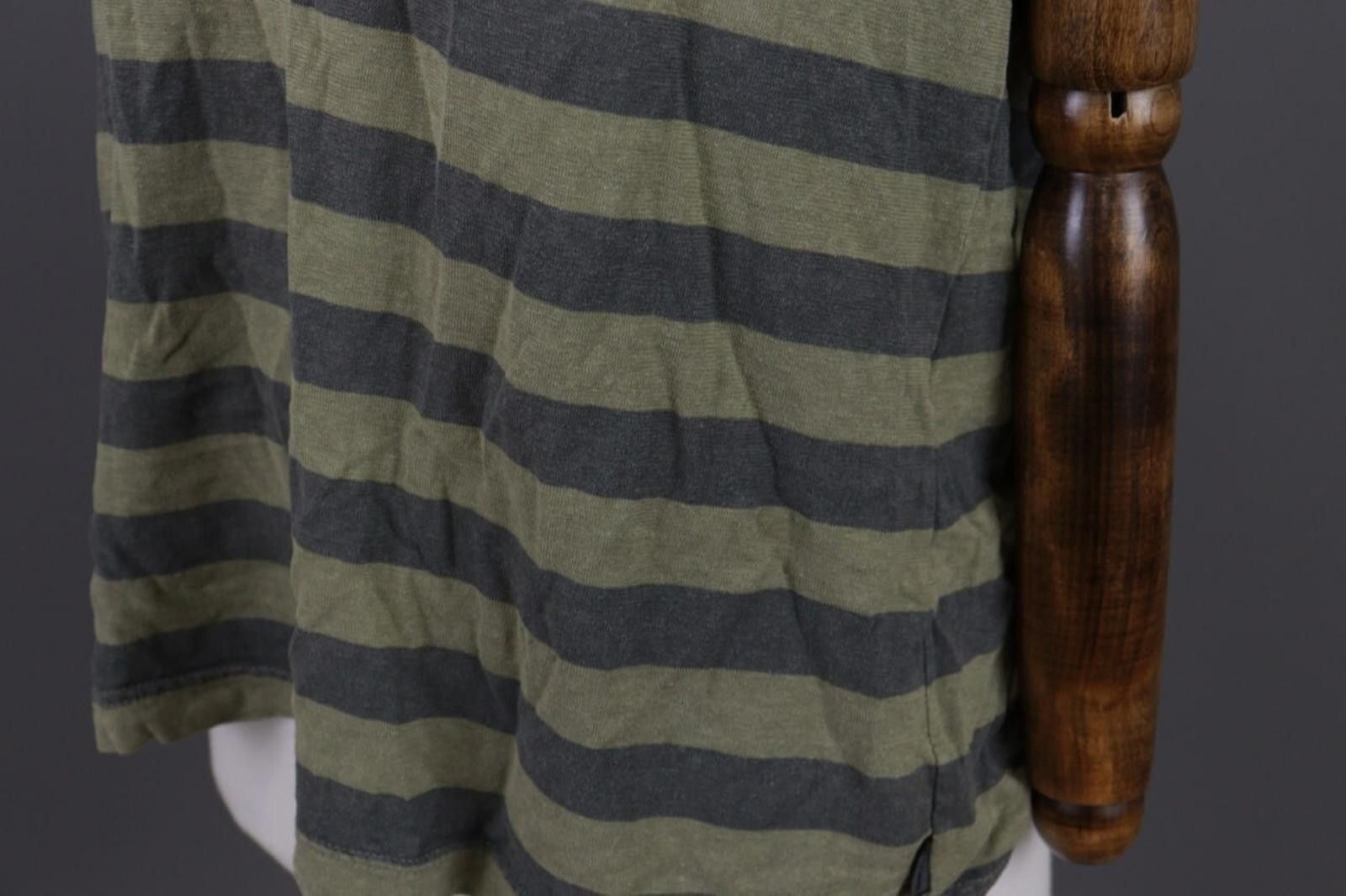 Oscar De La Renta Oska Brown Striped Sleevekess Blouse Shirt Size 3 / L Size M / US 6-8 / IT 42-44 - 8 Thumbnail