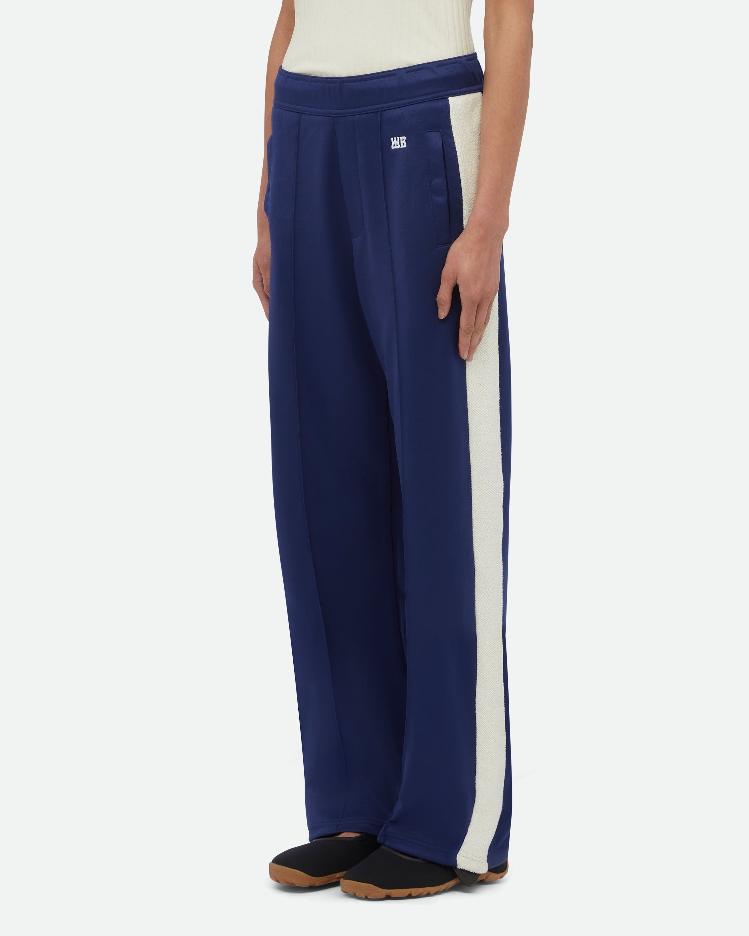 Wales Bonner o1mle0825 Mantra Track Pant in Blue Size US 34 / EU 50 - 3 Thumbnail