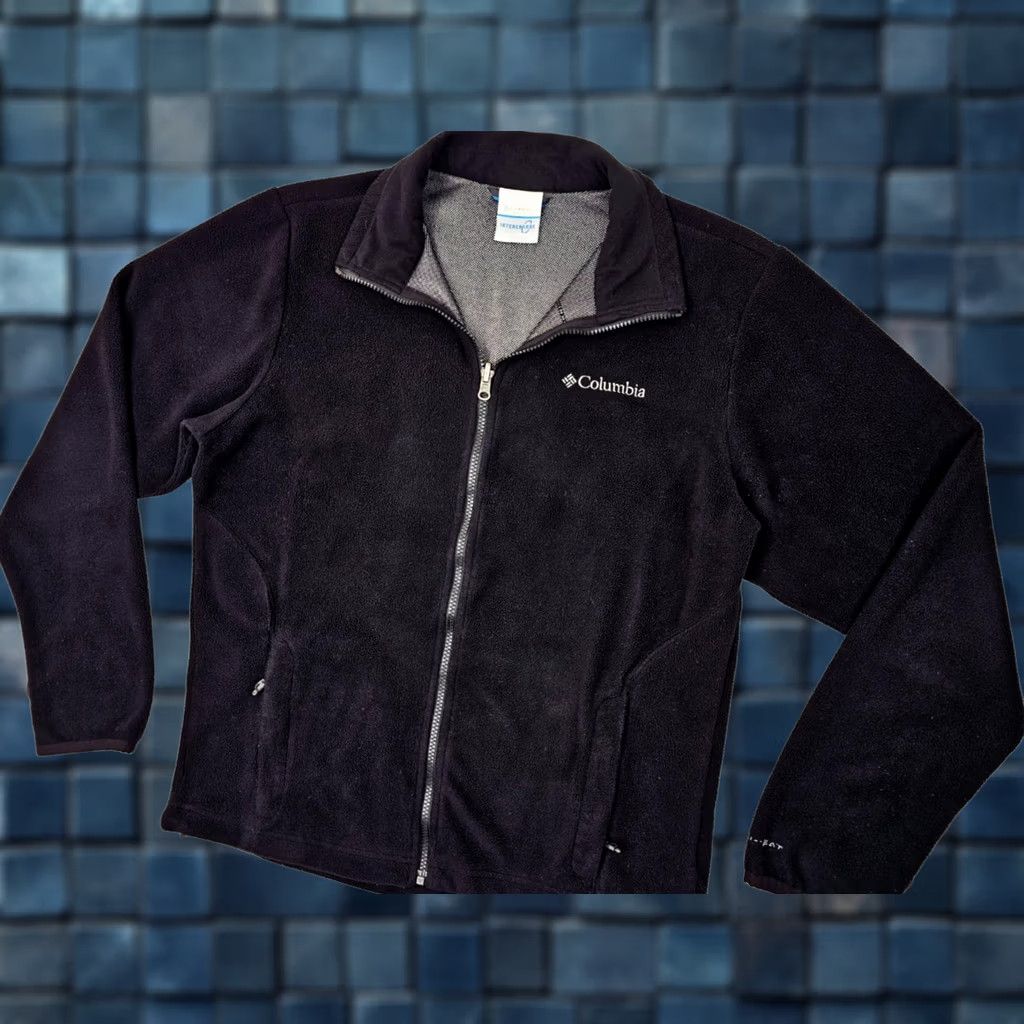 Vintage Columbia Omni-Heat Interchange Fleece Jacket – Men’s Small – Black Size US S / EU 44-46 / 1 - 1 Thumbnail