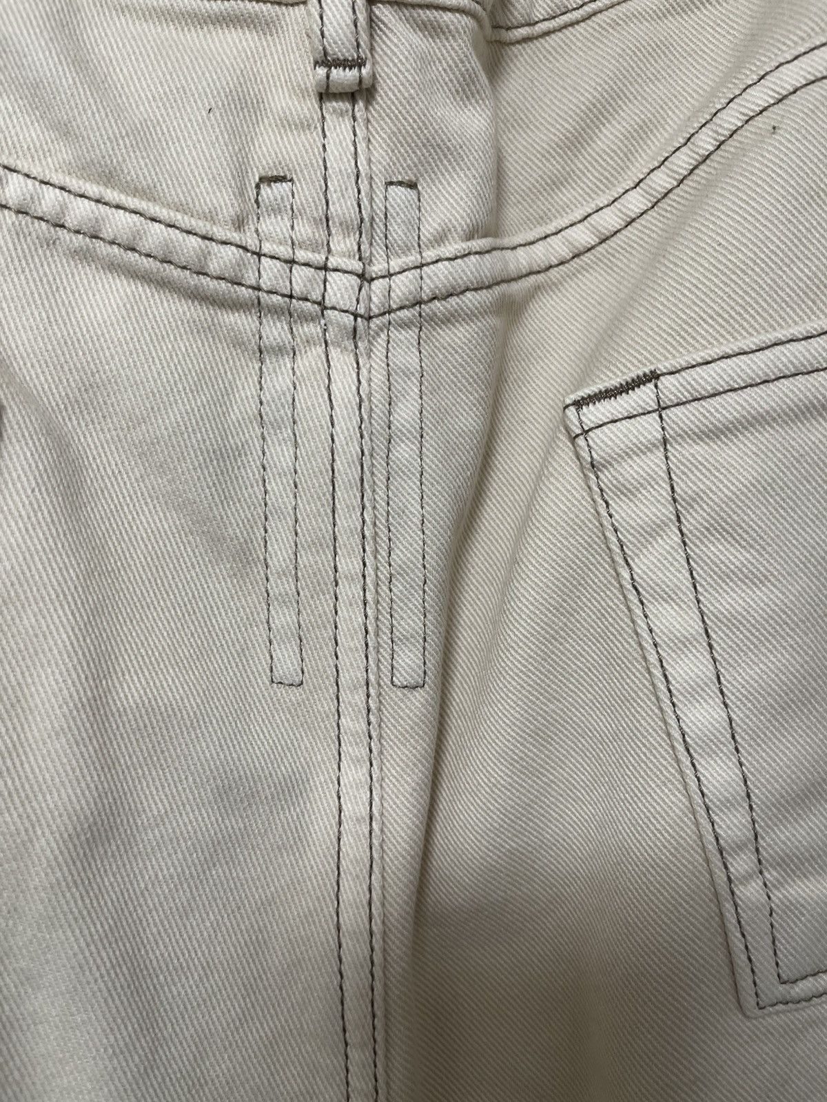 Rick Owens Drkshdw Rick Owens DarkShadow Collapse Cut Cropped Pant Sz 34 Size US 34 / EU 50 - 4 Thumbnail