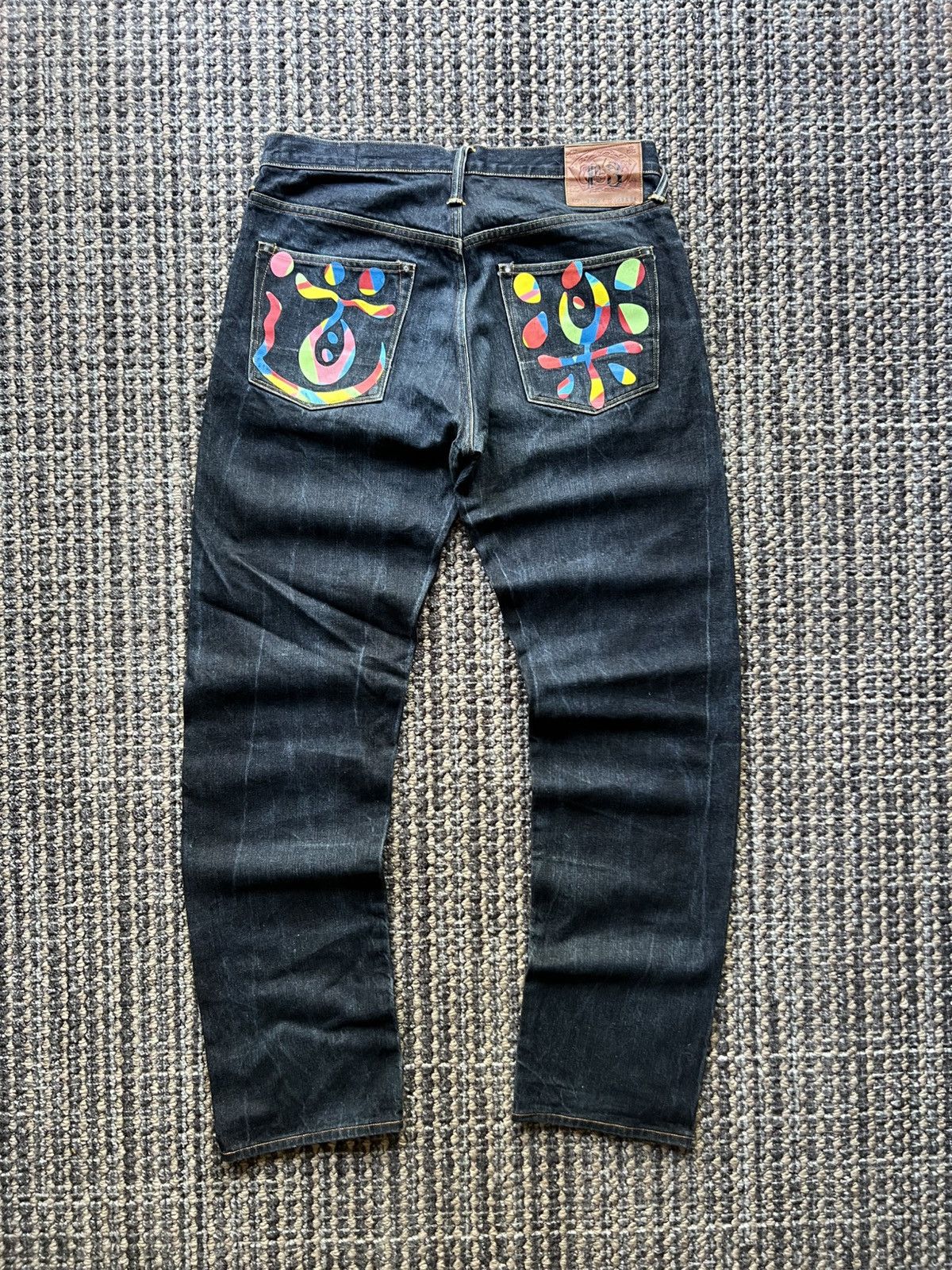 Evisu Evisu Patchwork Rare Selvedge Baggy Jeans Y2K Size US 32 / EU 48 - 1 Thumbnail