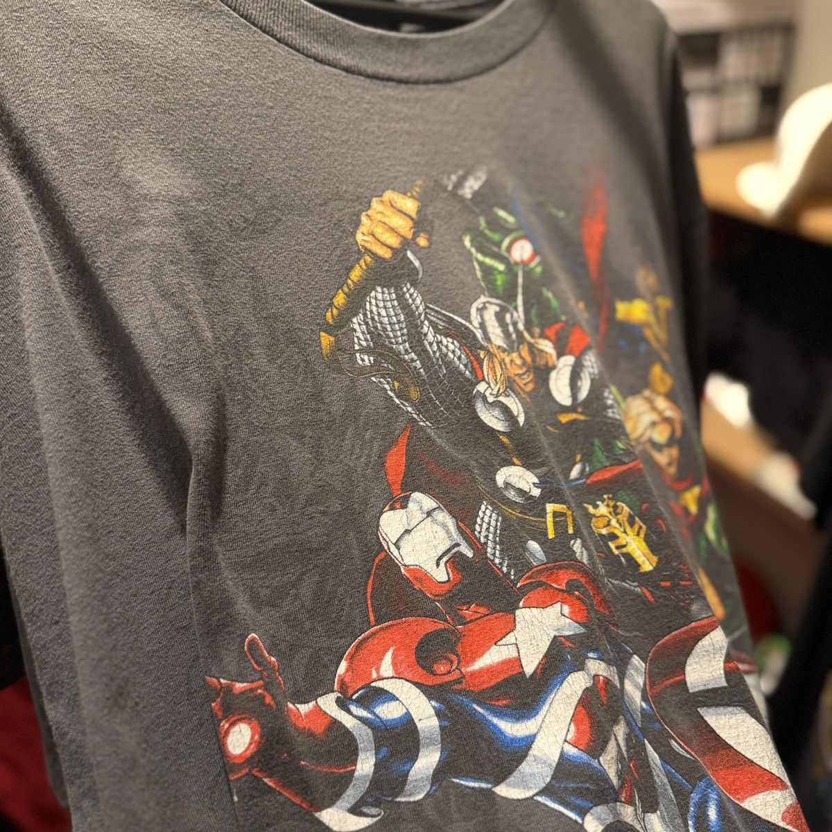 Marvel Comics Vintage Marvel Comics Characters All Over T-Shirt Tee Men's Size US L / EU 52-54 / 3 - 1 Thumbnail