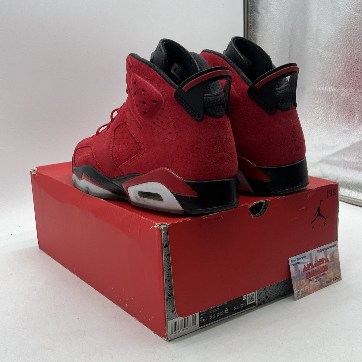 Jordan Brand Air Jordan 6 toro bravo Size US 10.5 / EU 43-44 - 4 Thumbnail
