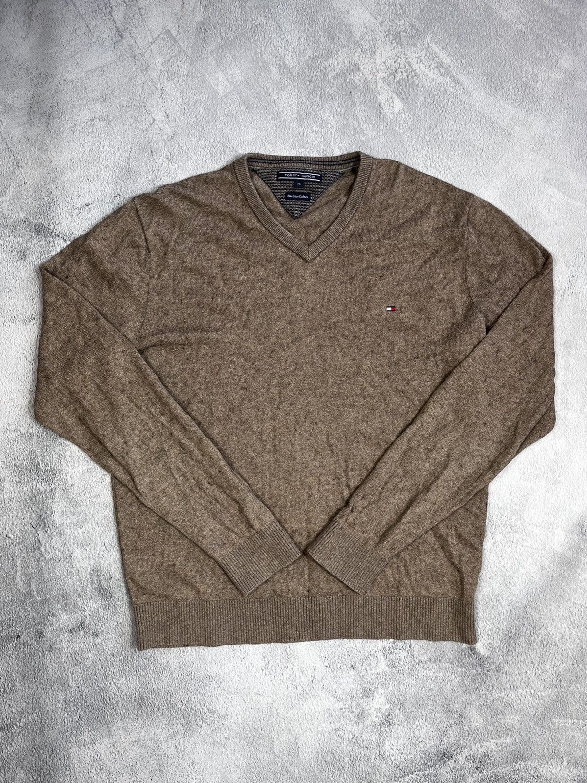 Tommy Hilfiger × Vintage Vintage 90s Tommy Hilfiger sweater old money style size XL Size US XL / EU 56 / 4 - 2 Thumbnail