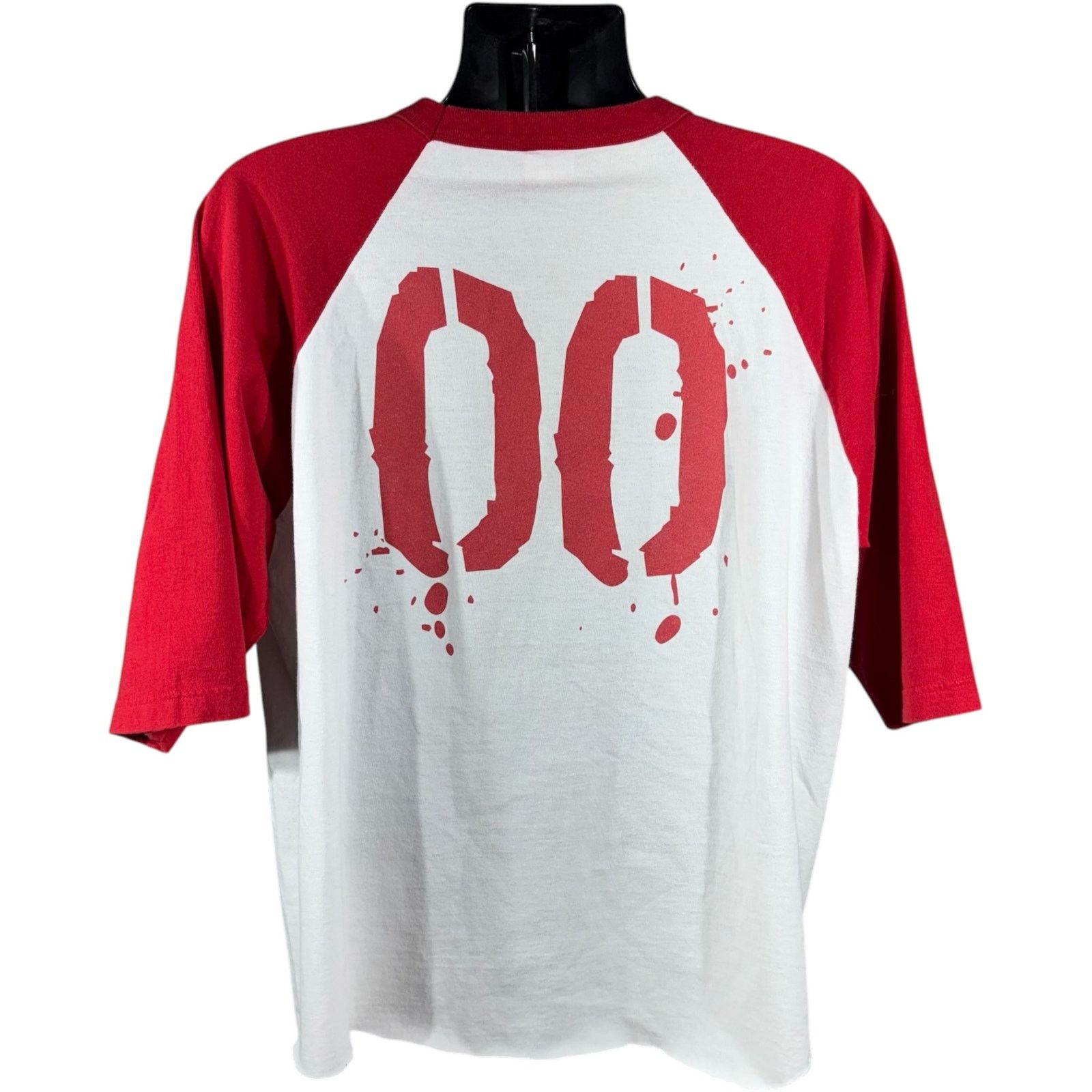 Vintage Vintage Ozzy Osbourne Straight Jacket 2000's Raglan Tee XL Size US XL / EU 56 / 4 - 5 Thumbnail