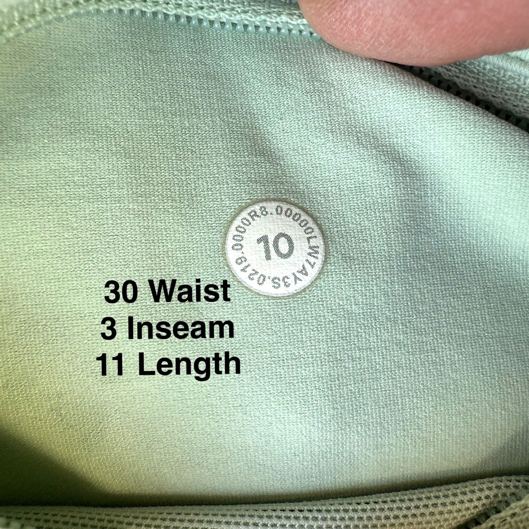 Lululemon Lululemon Real Quick Short Women 10 Green Utility Outdoors Hiking Summer Shirt Women's Length? Size 30" / US 8 / IT 44 - 6 Thumbnail