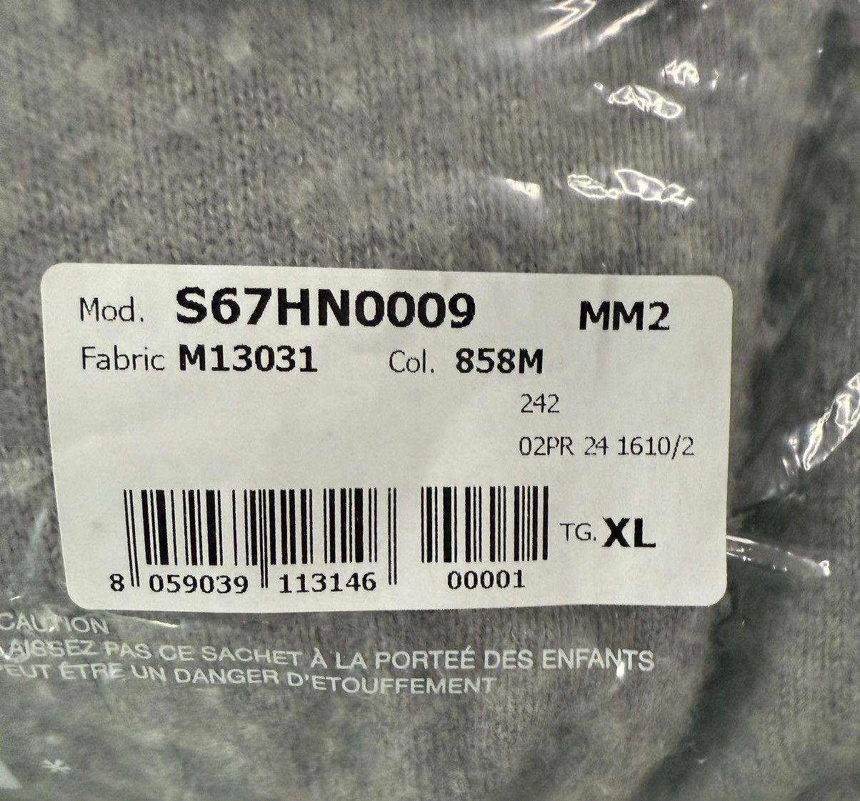 Maison Margiela BNWT - Maison Margiela Pilling Effect V-neck Sweater Size US XL / EU 56 / 4 - 6 Thumbnail