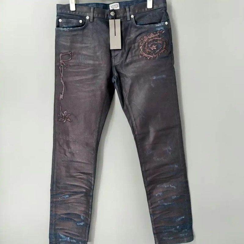 Dior Dior Black Denim Men's Casual Pants 0089 Size US 34 / EU 50 - 1 Thumbnail