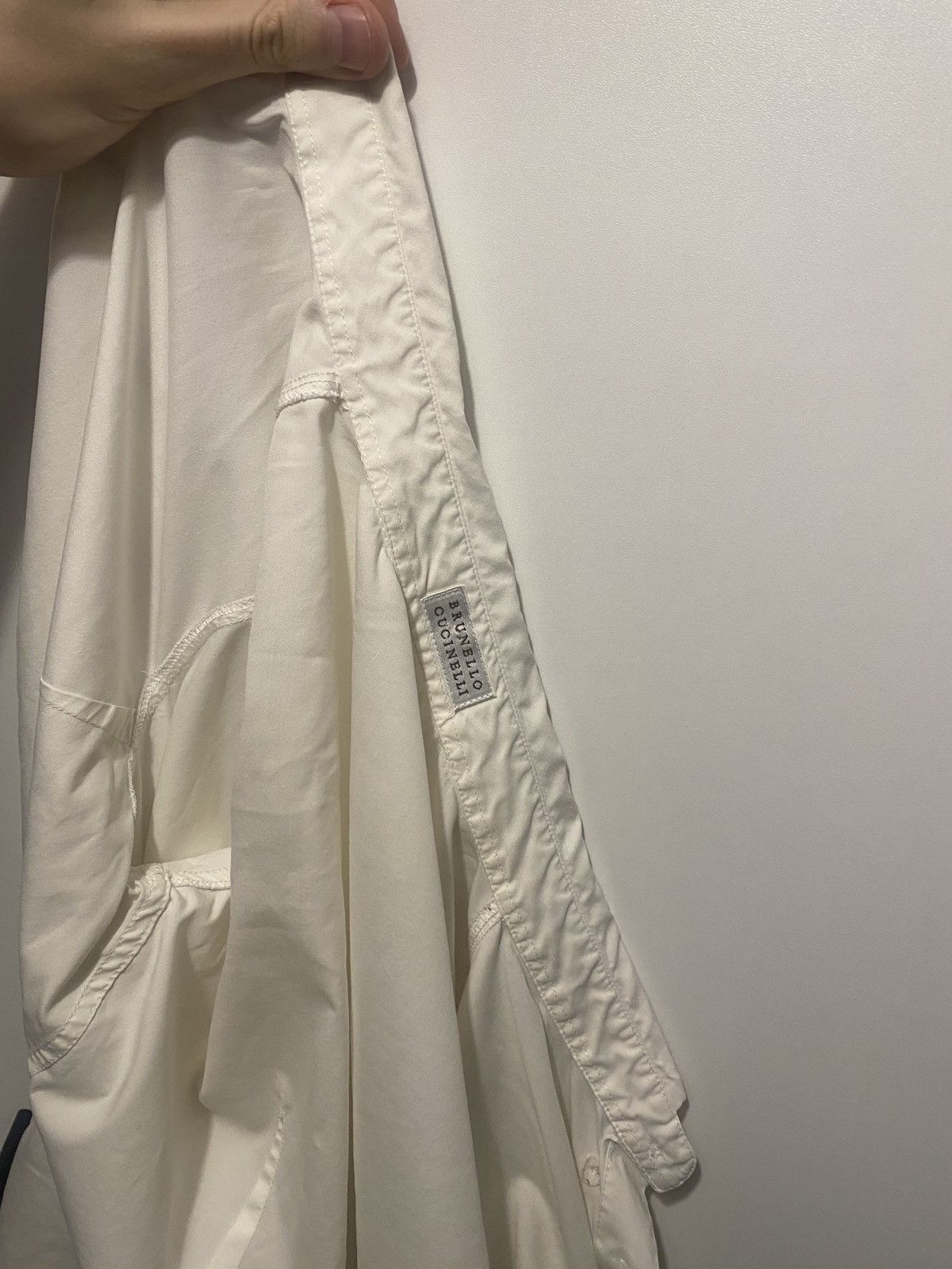 Brunello Cucinelli Luxury brunello cucinelli ultra rare shirt button up clasp Size L / US 10 / IT 46 - 9 Thumbnail
