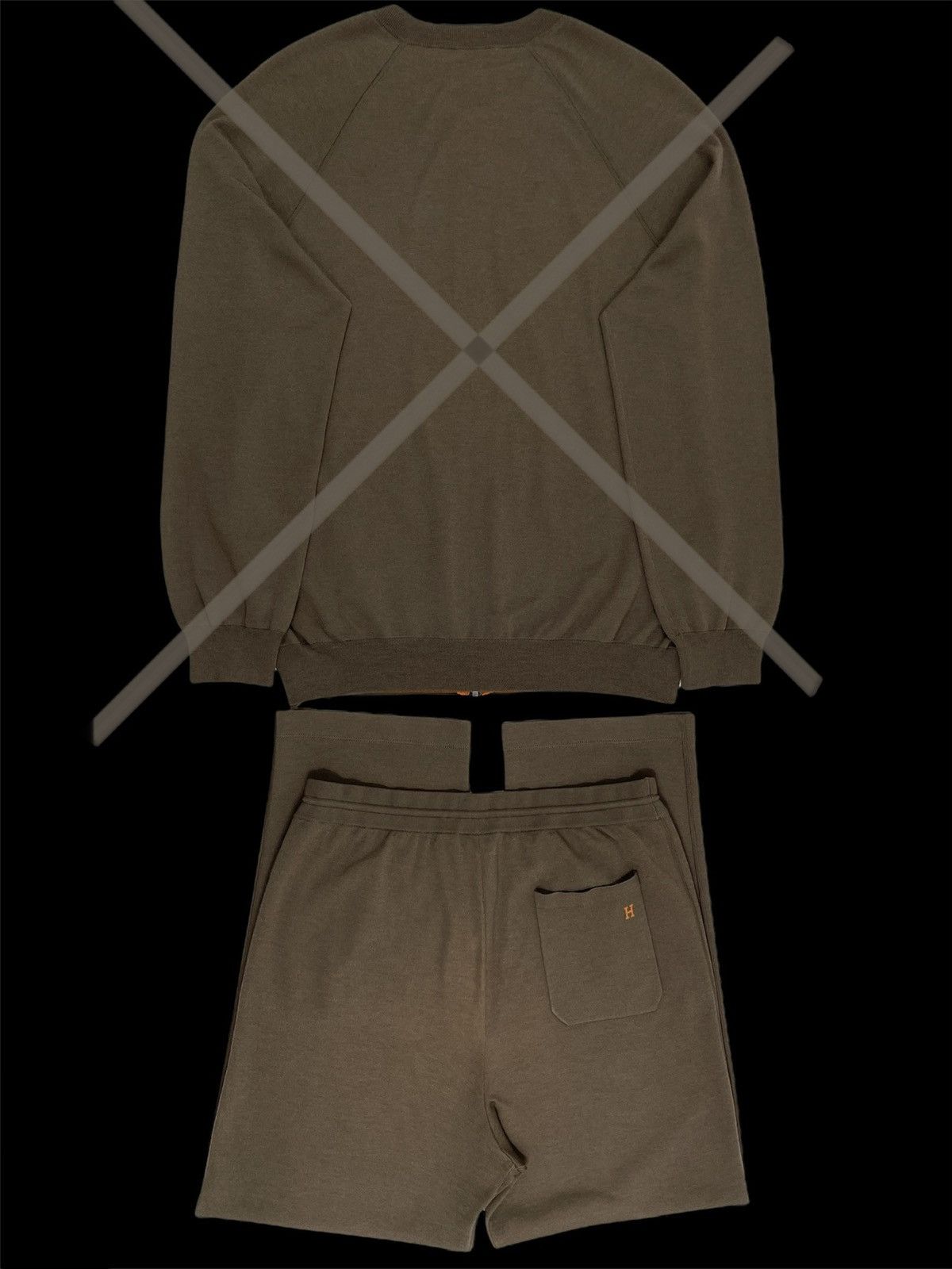 Hermes RARE H Logo Cashmere-Silk Tracksuit Zip Pocket Pants Jogging Size US 31 - 5 Thumbnail