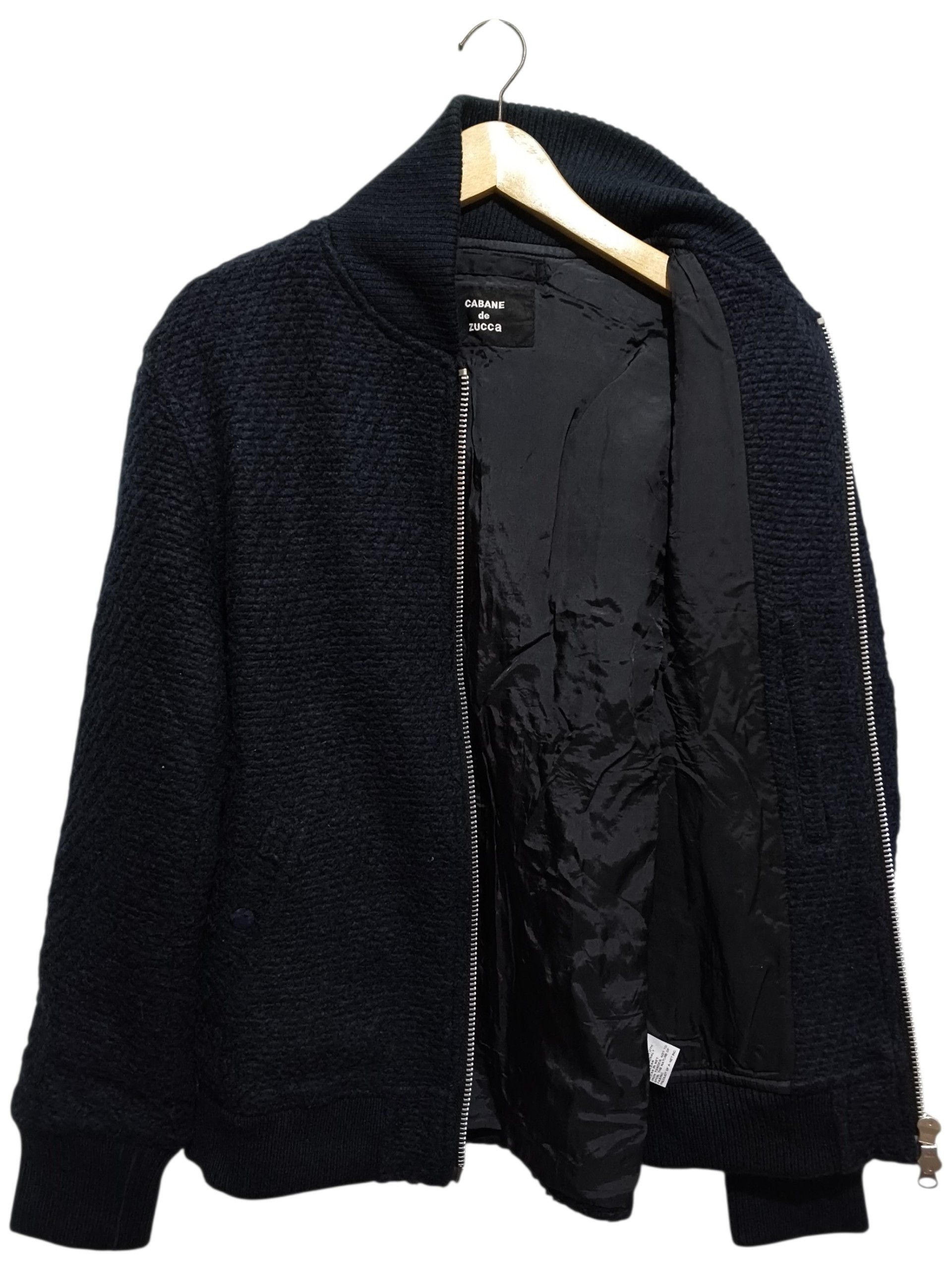 CABANE de ZUCCa Japanese Designer Cabane De Zucca Bomber Jacket Size US M / EU 48-50 / 2 - 5 Thumbnail